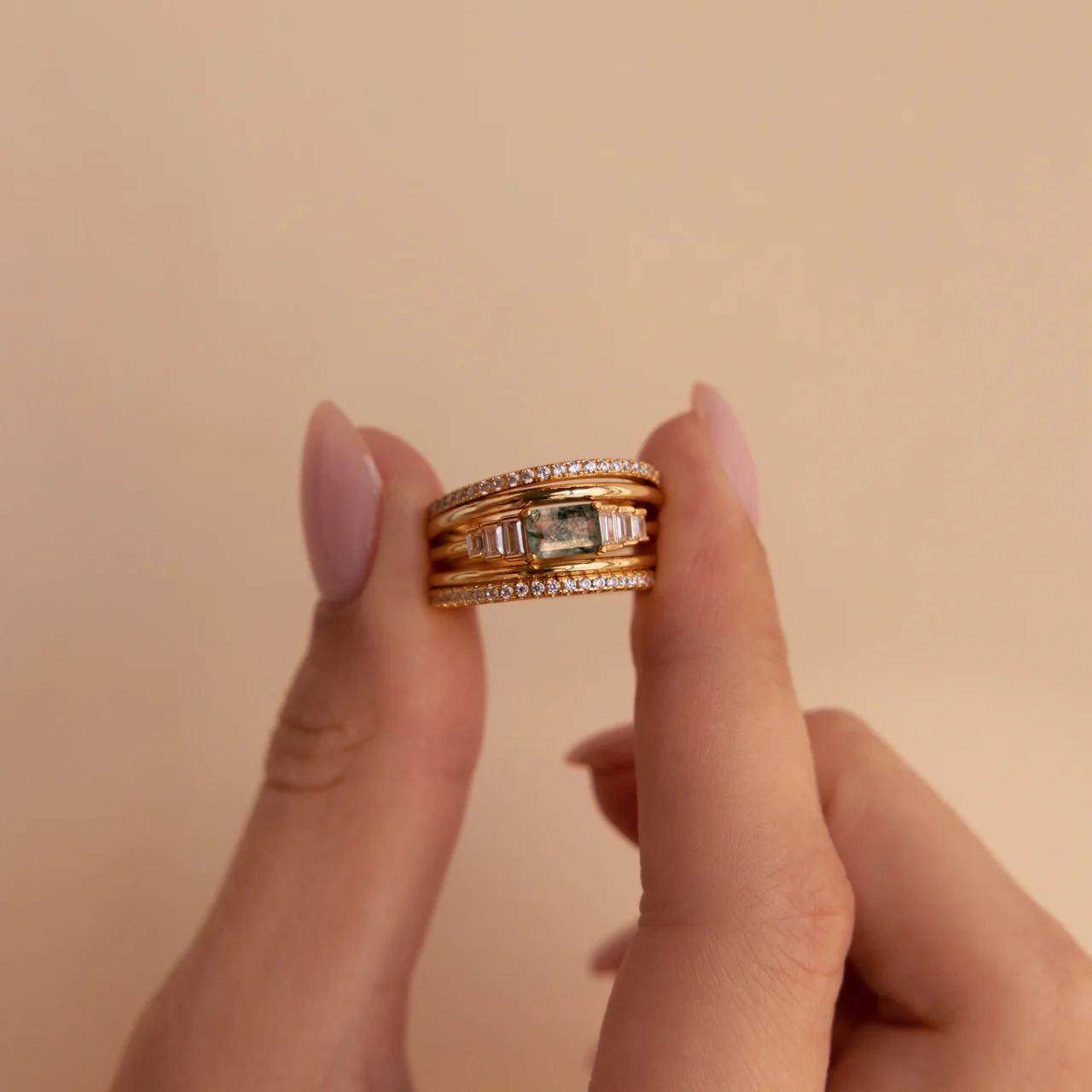 Agate Statement Ring - Image 7
