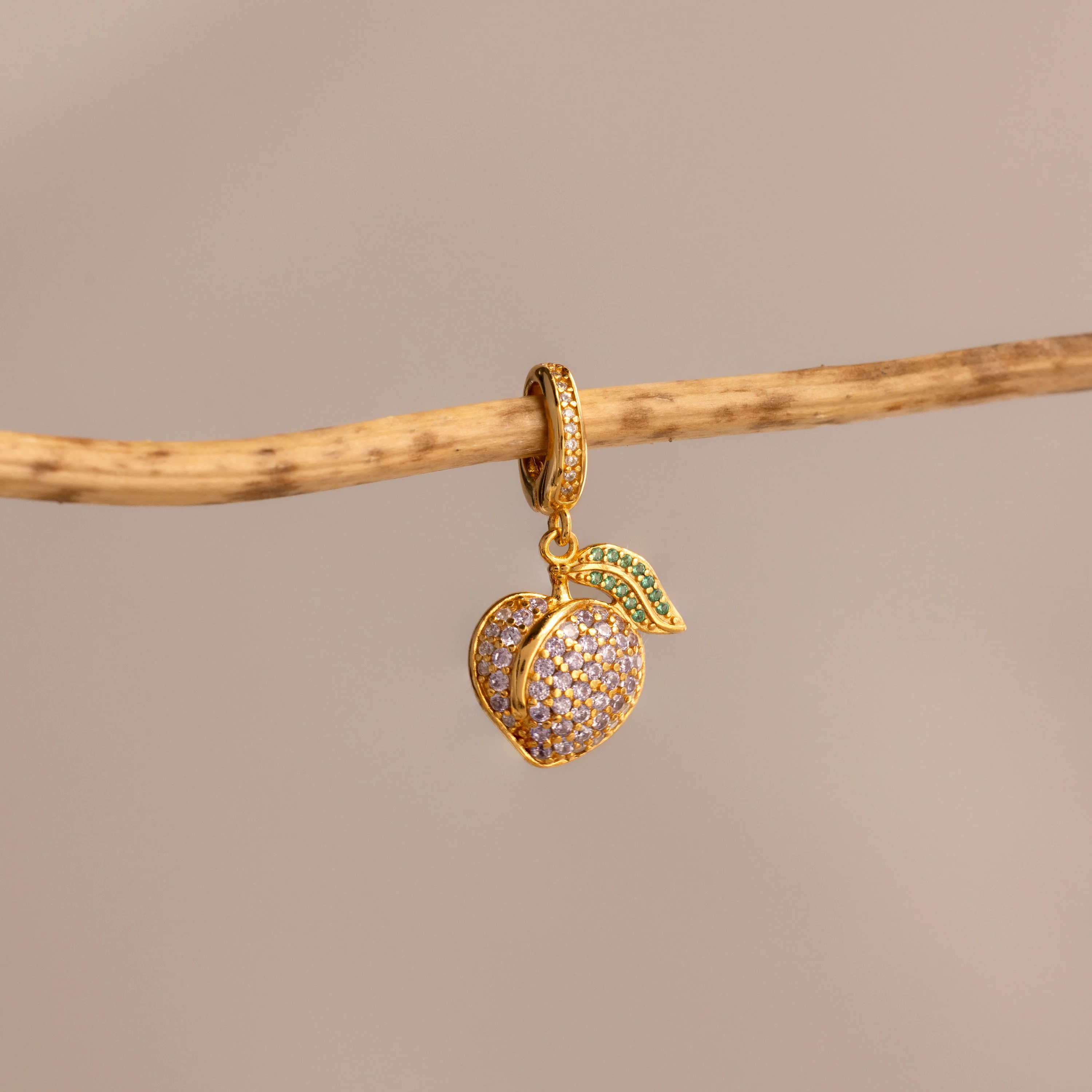 Alexandrite Peach Charm - Image 3