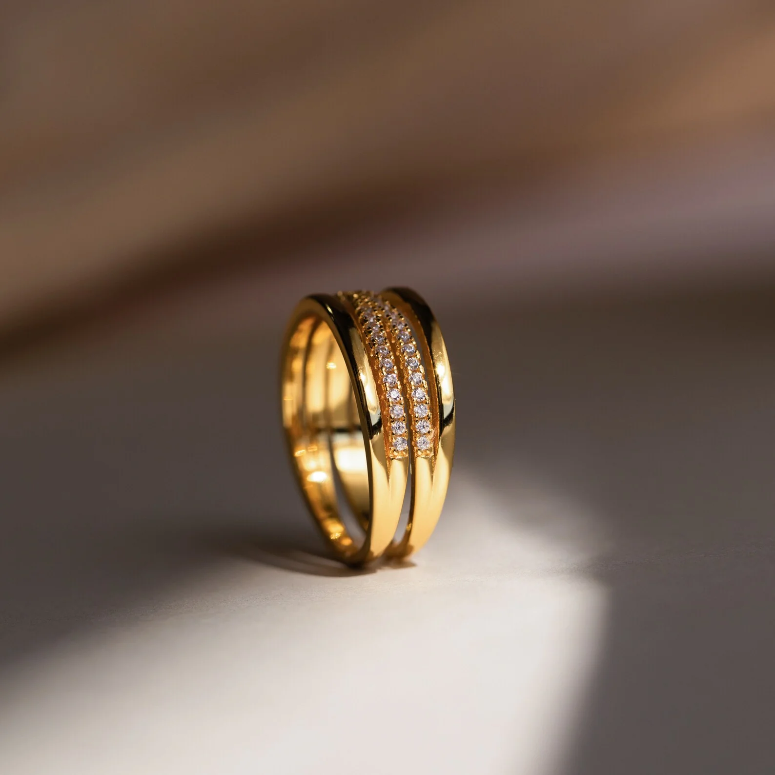 Amani Pave Twist Ring - Image 7