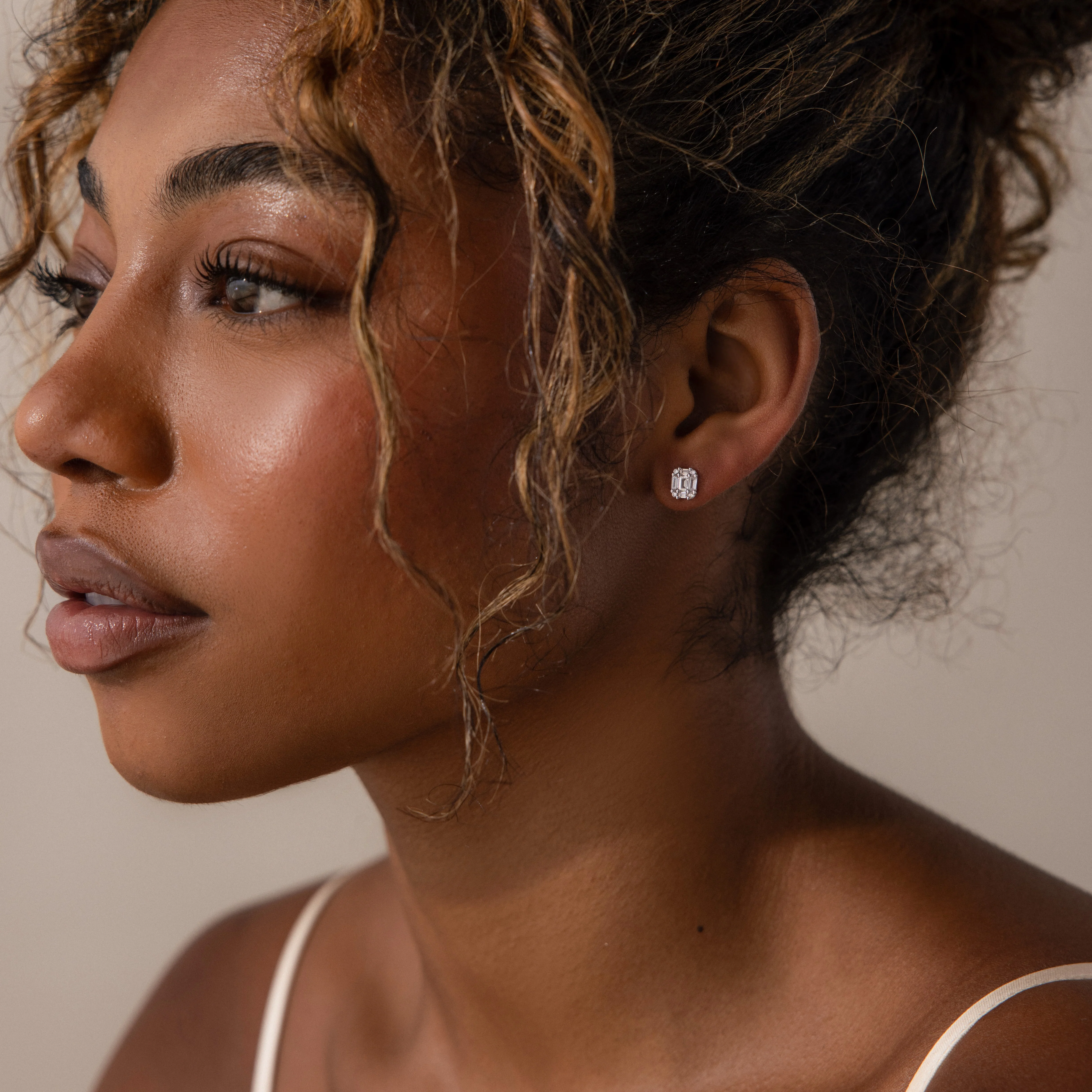 Arabella Diamond Studs - Image 2