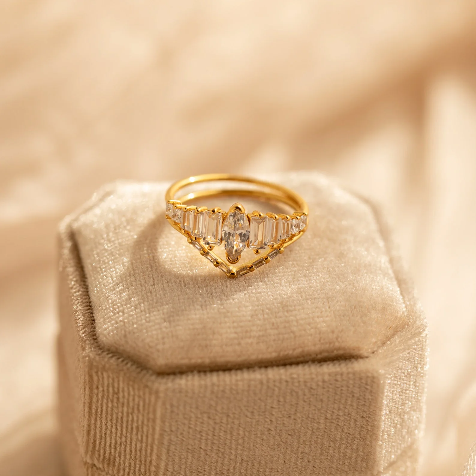 Art Deco Ring Set - Image 2