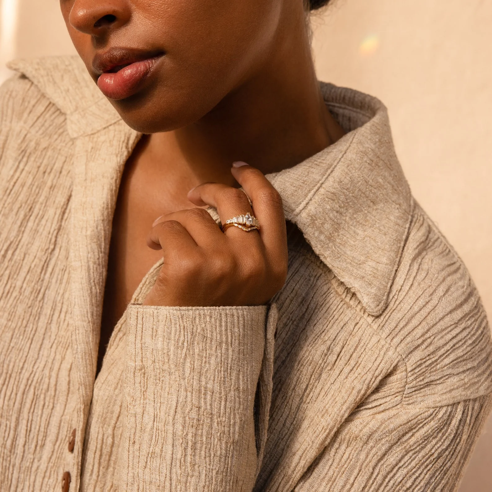 Art Deco Ring Set - Image 4