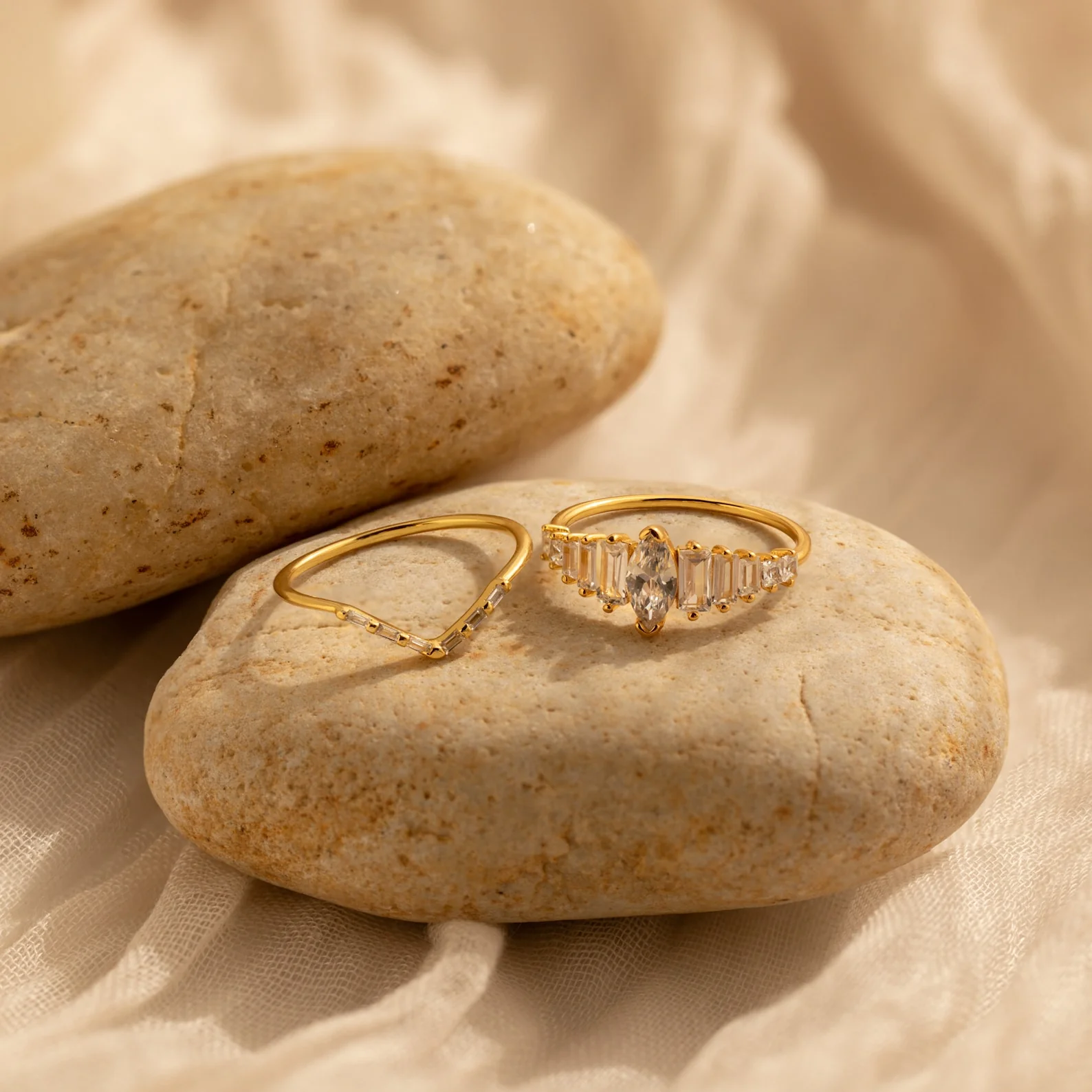 Art Deco Ring Set - Image 5