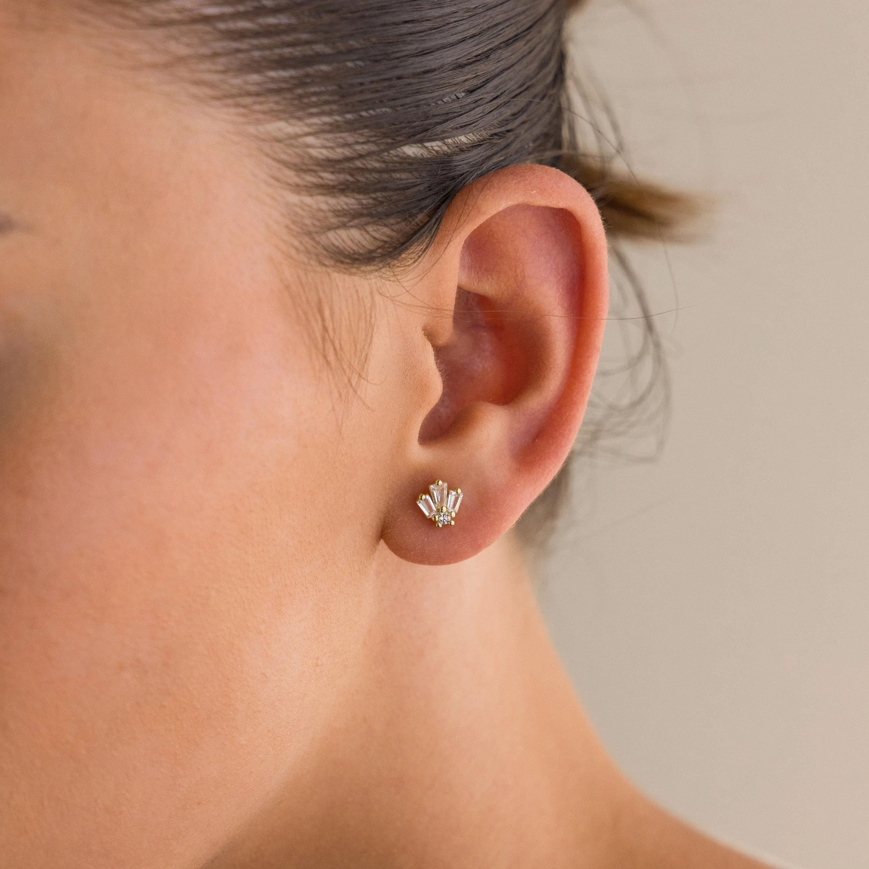 Art Deco Studs - Image 2