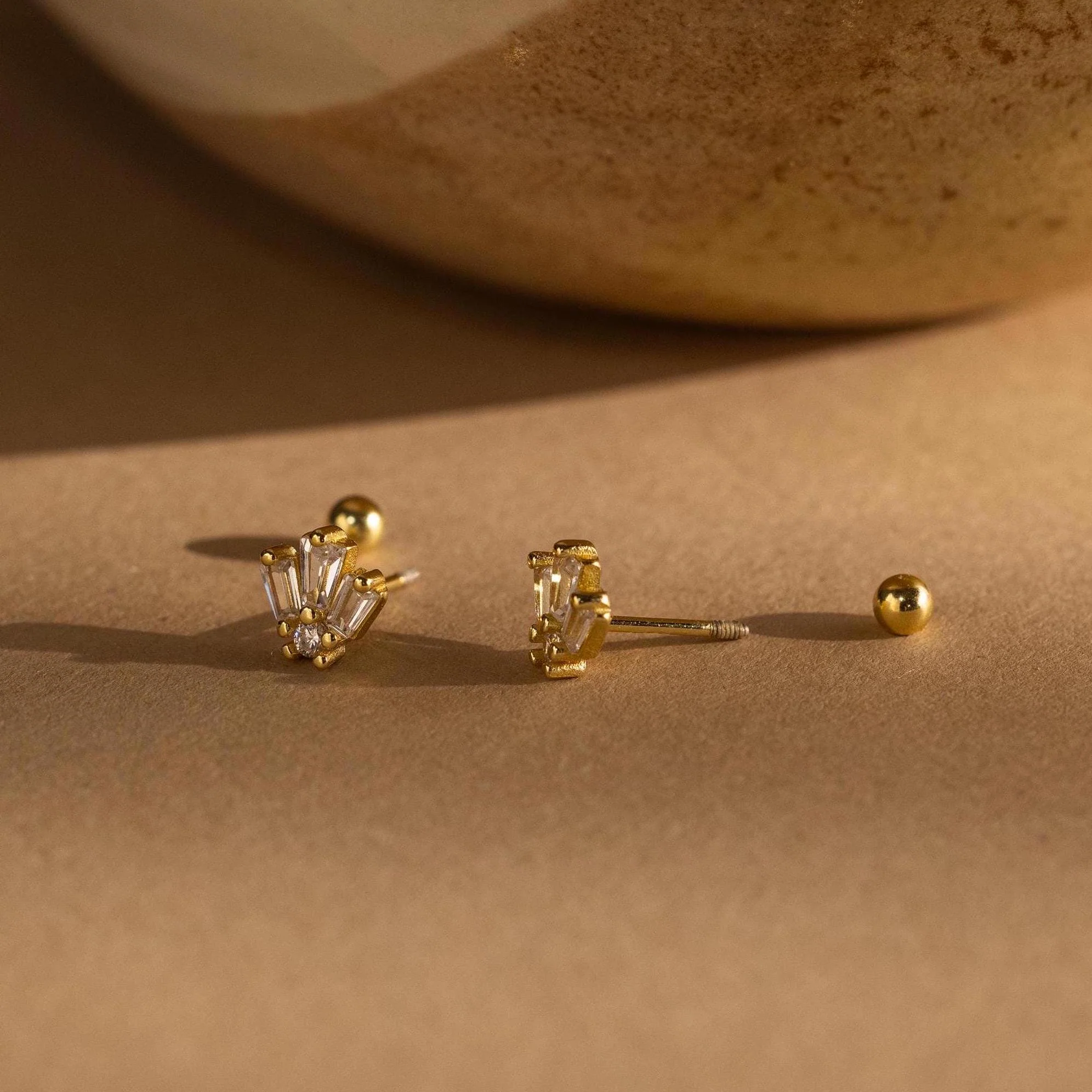 Art Deco Studs - Image 4