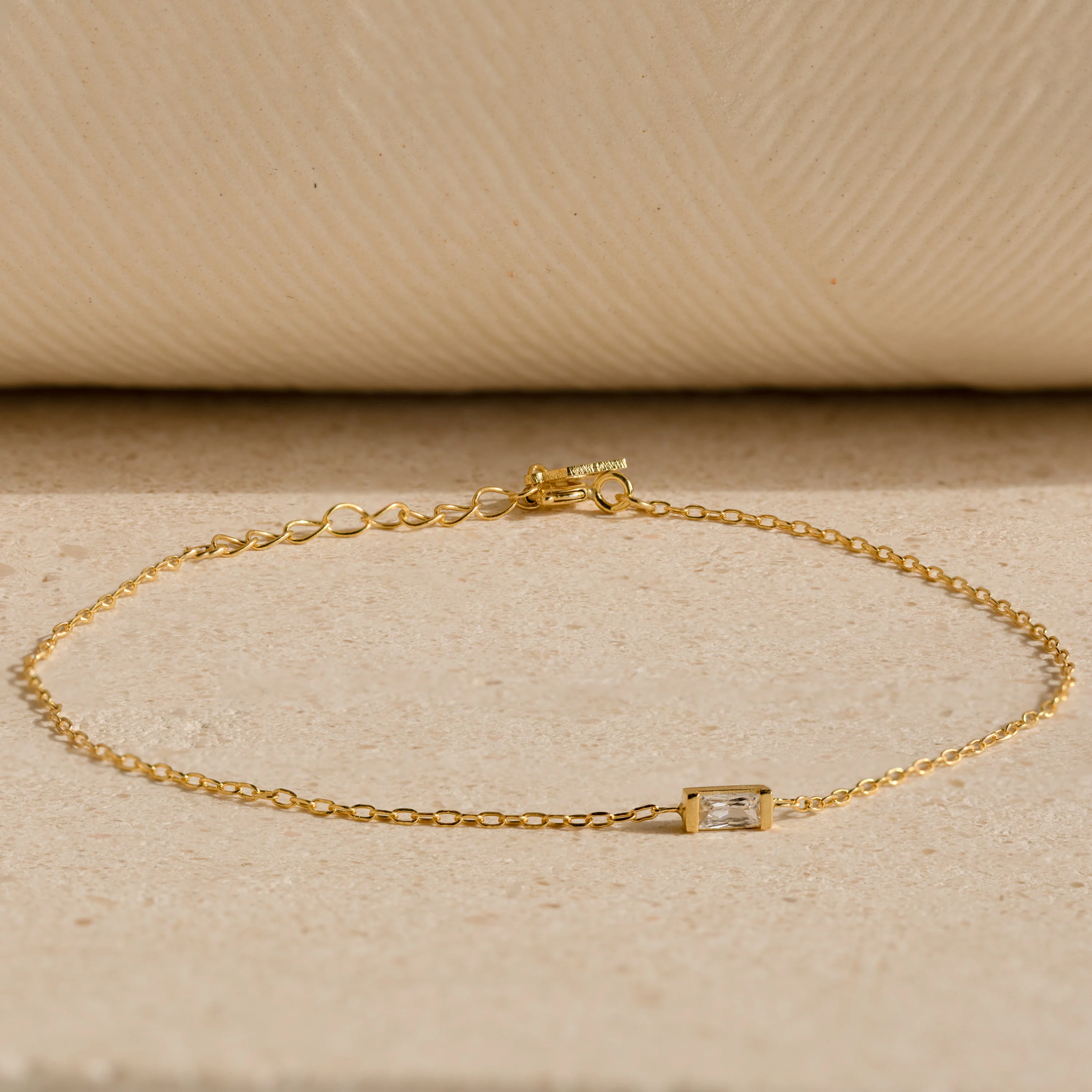 Baguette Birthstone Bracelet - Image 7