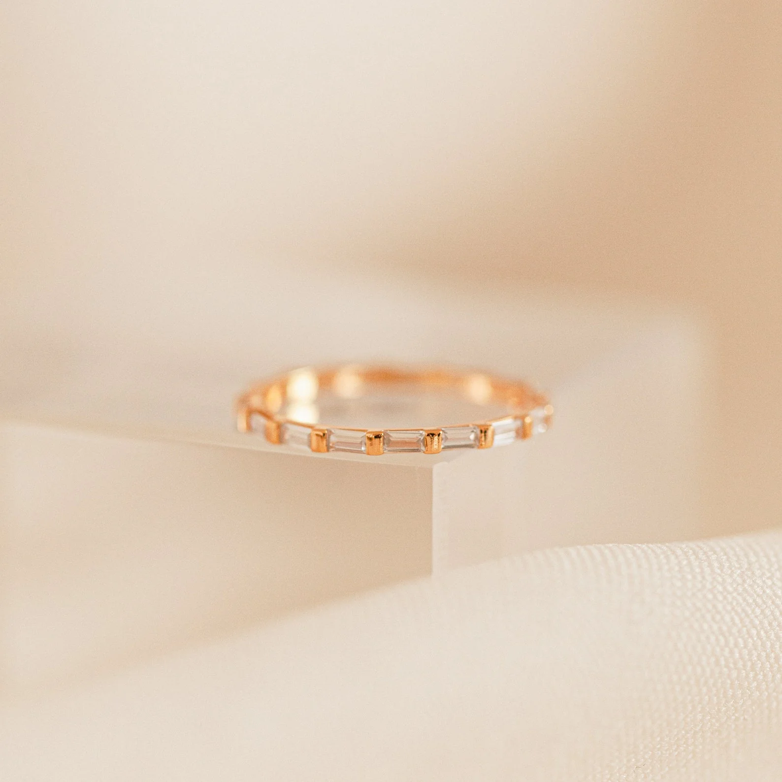 Baguette Eternity Ring - Image 5