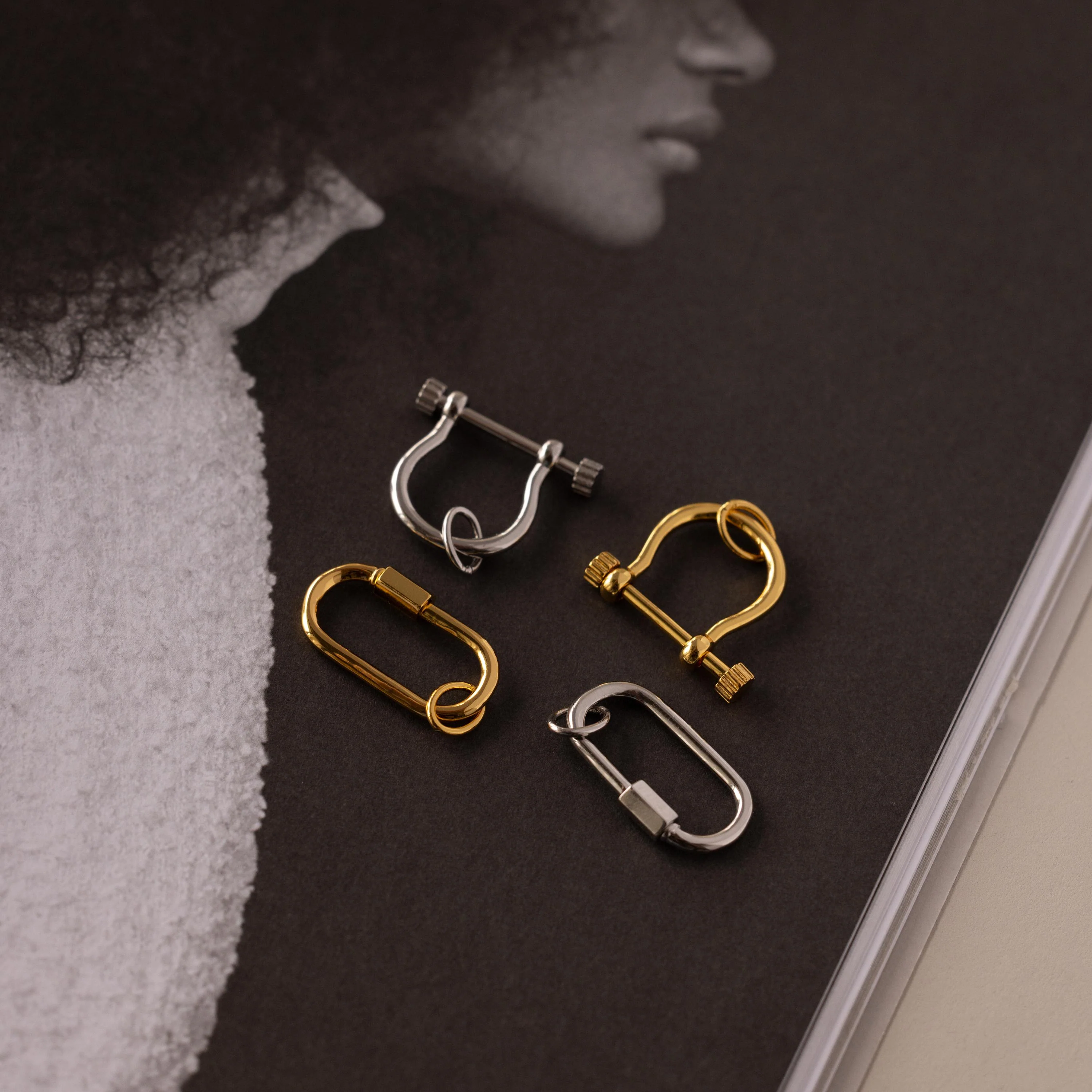Bar & Carabiner Charm Set - Image 8