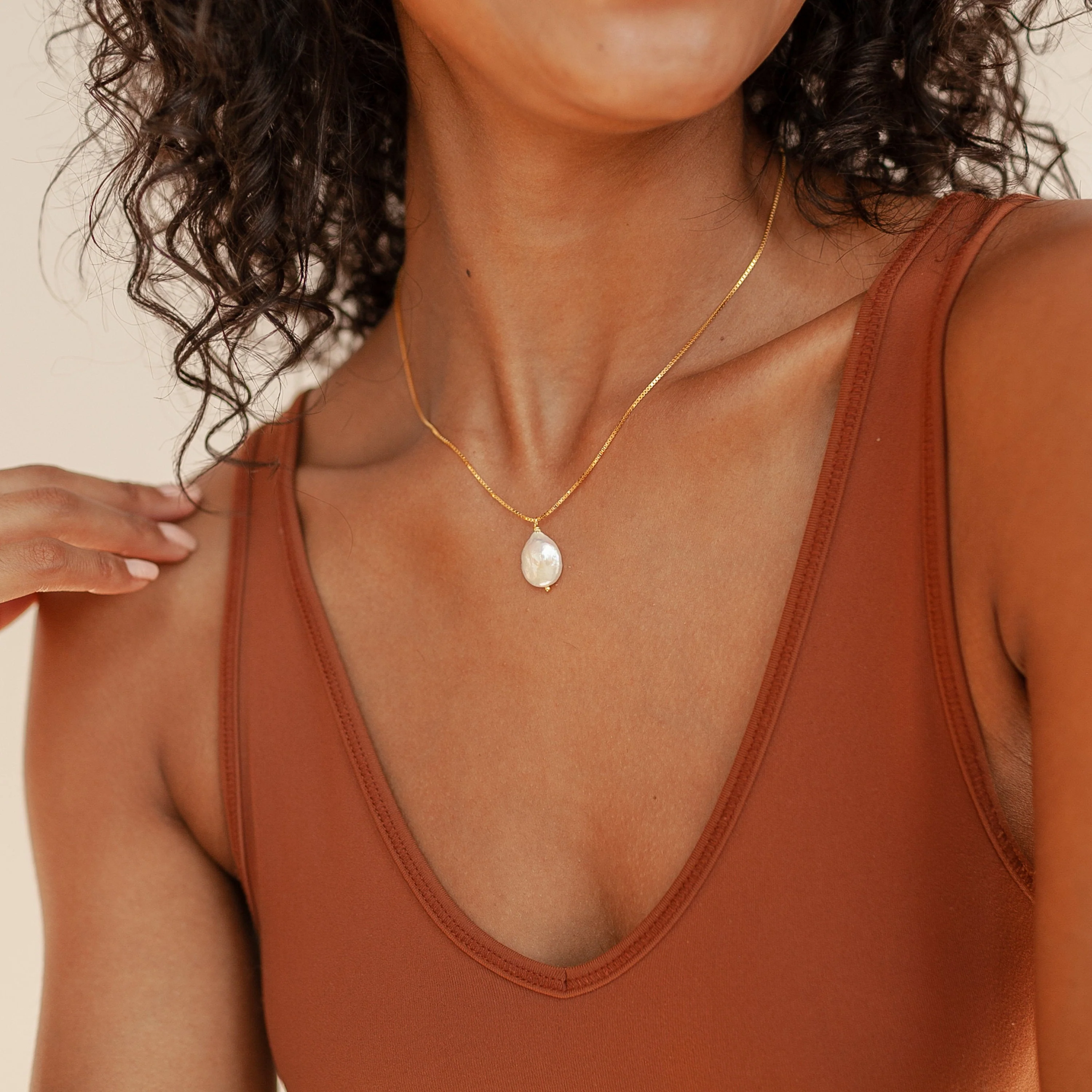Sadie Pearl Necklace - Image 6