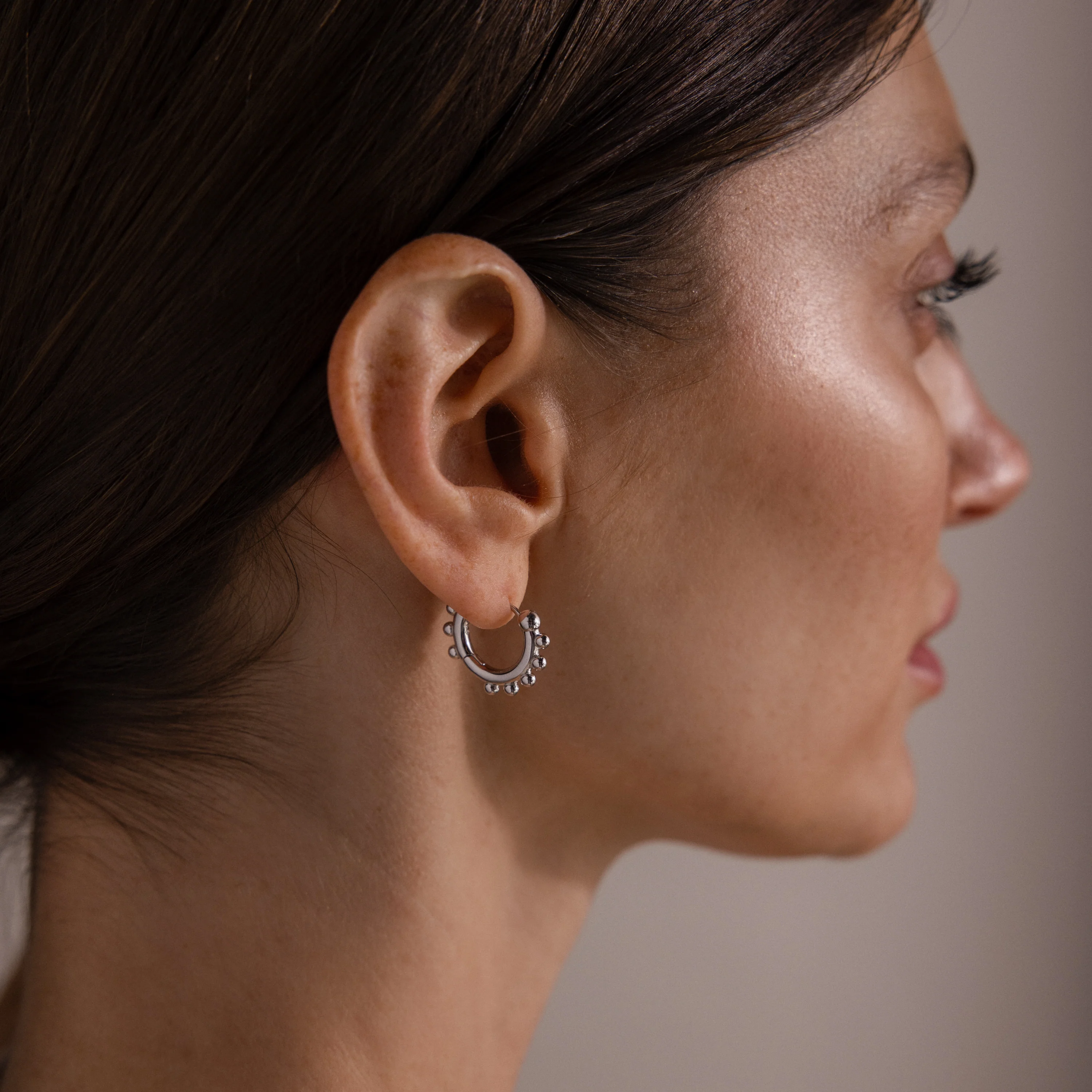Beaded Hoops - Image 5