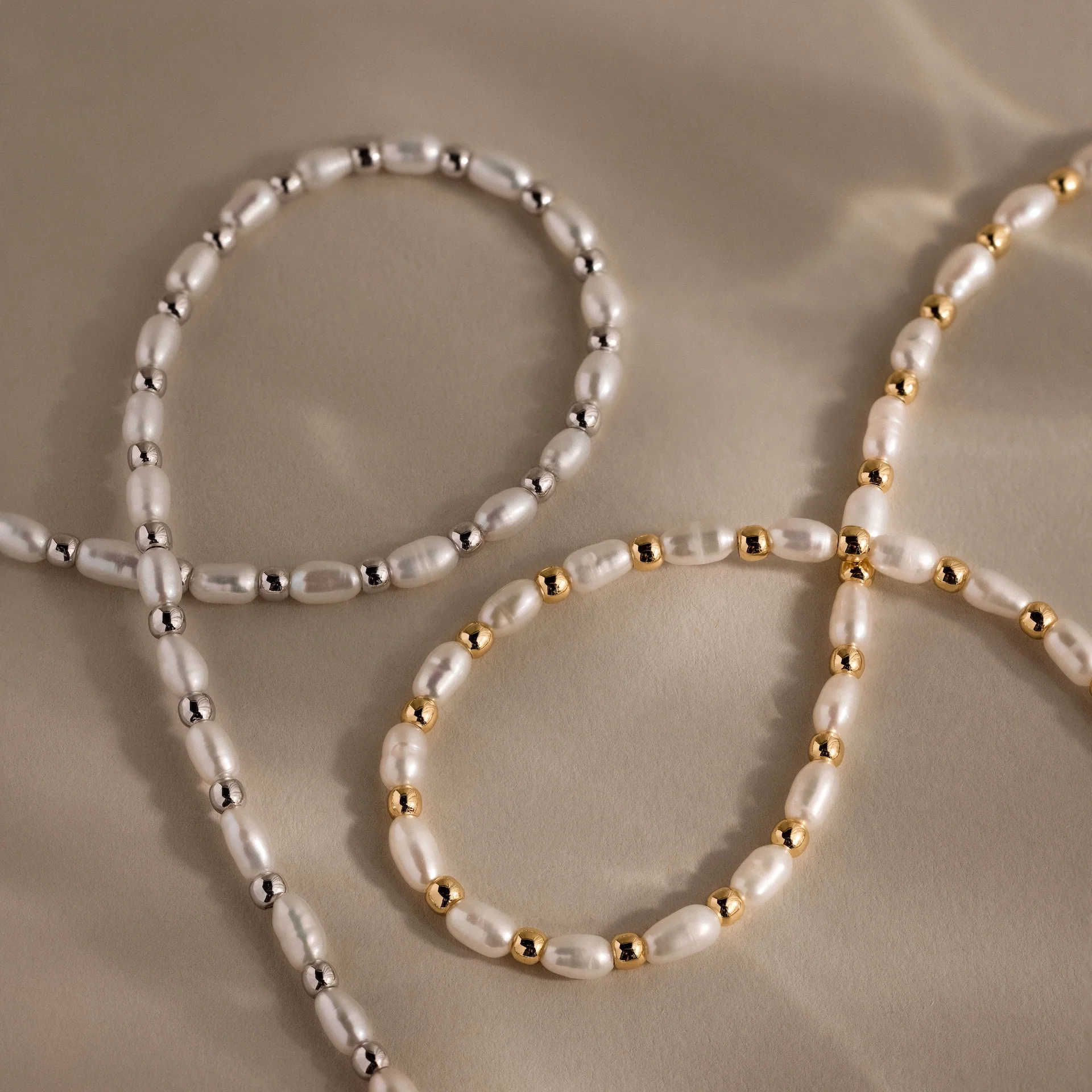 Beaded Pearl Necklace - Image 6