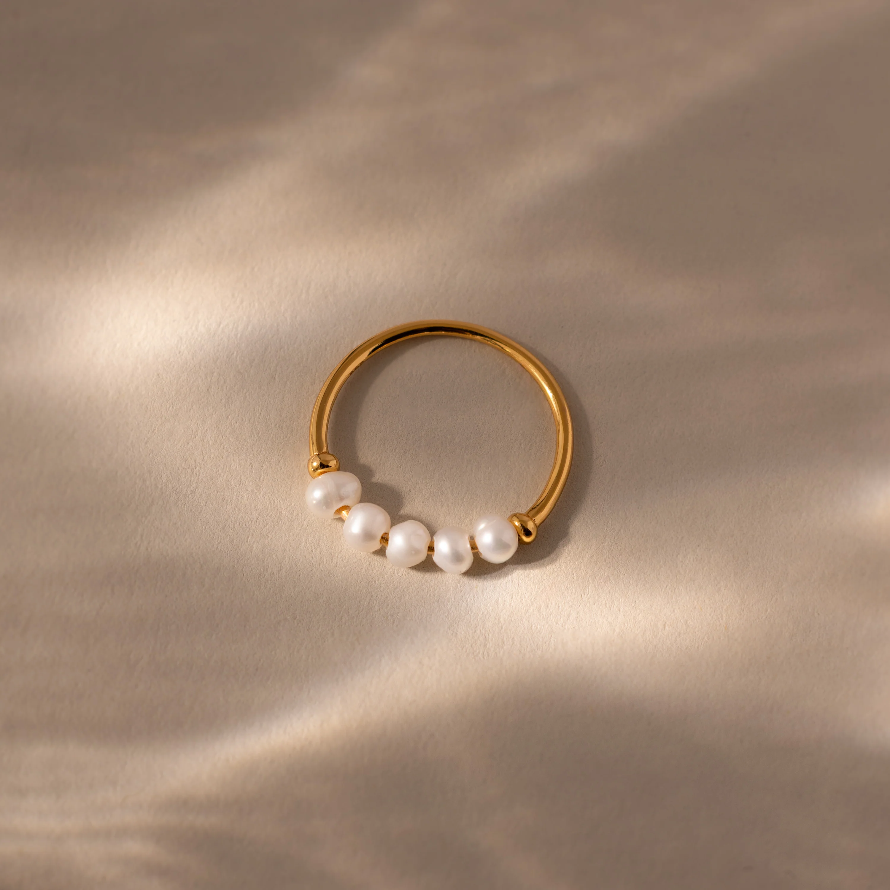 Beaded Pearl Ring - Image 3