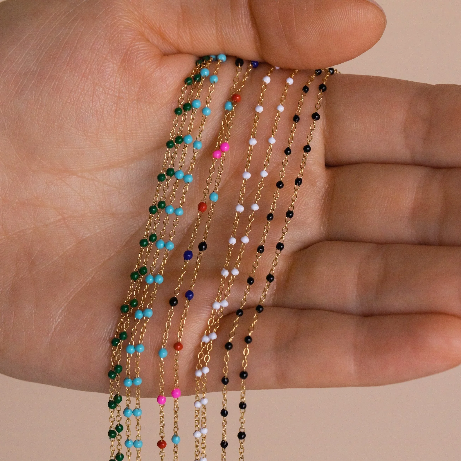 Beaded Station Necklaces - Image 2