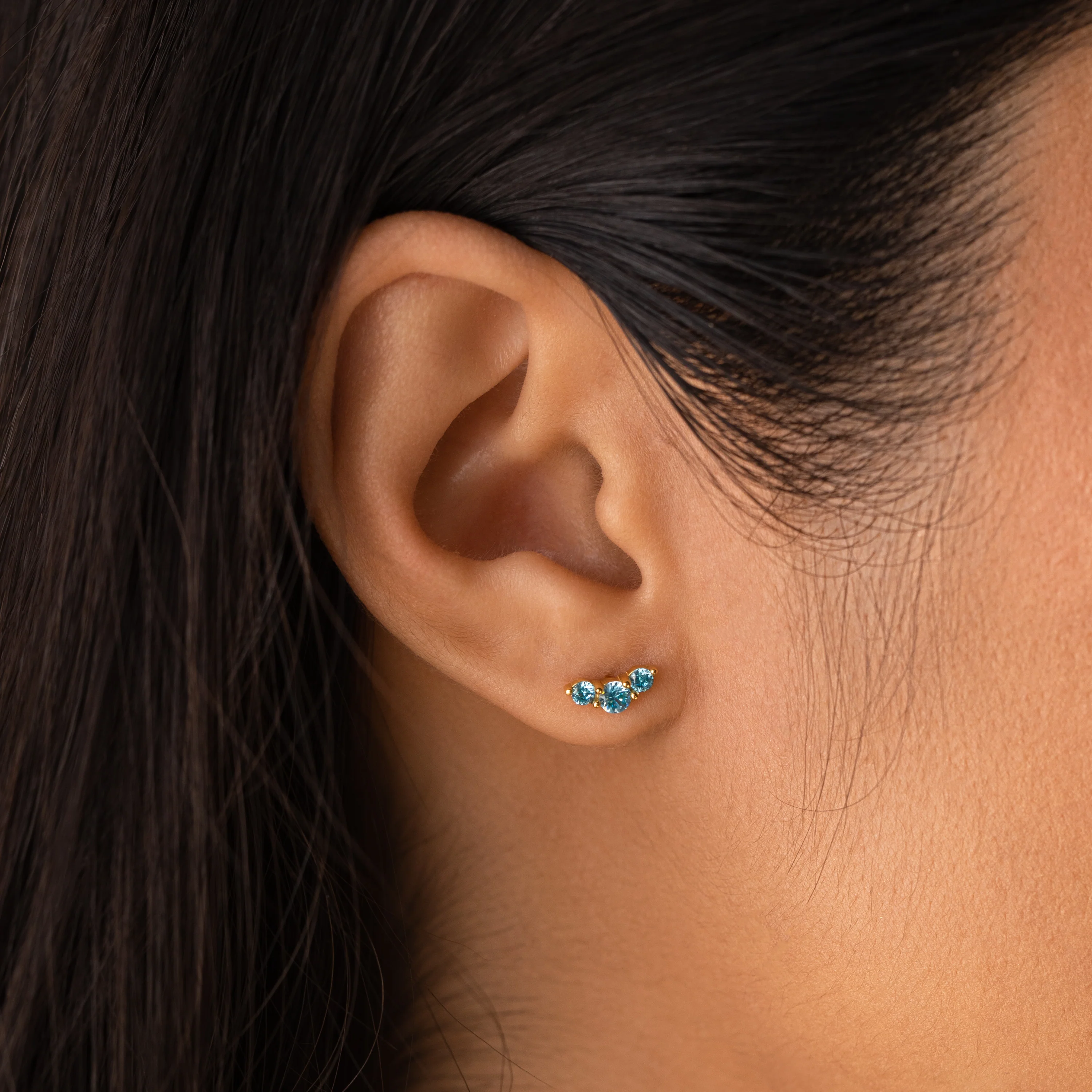 Bella Birthstone Studs - Image 5