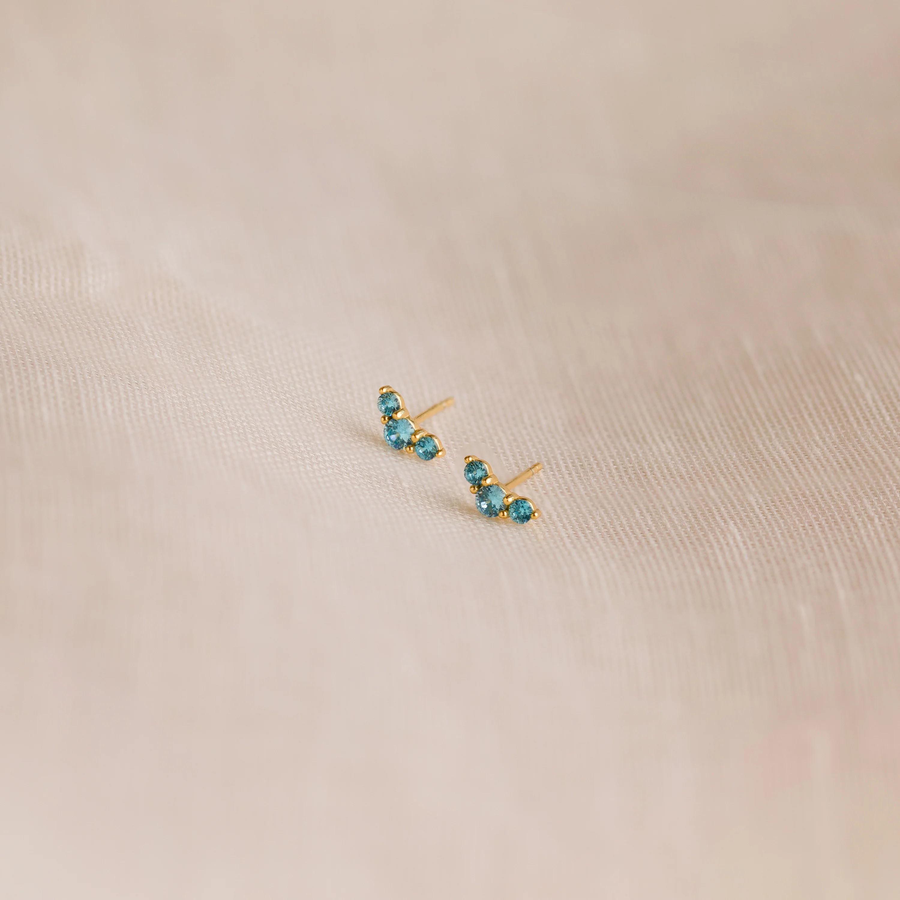 Bella Birthstone Studs - Image 6