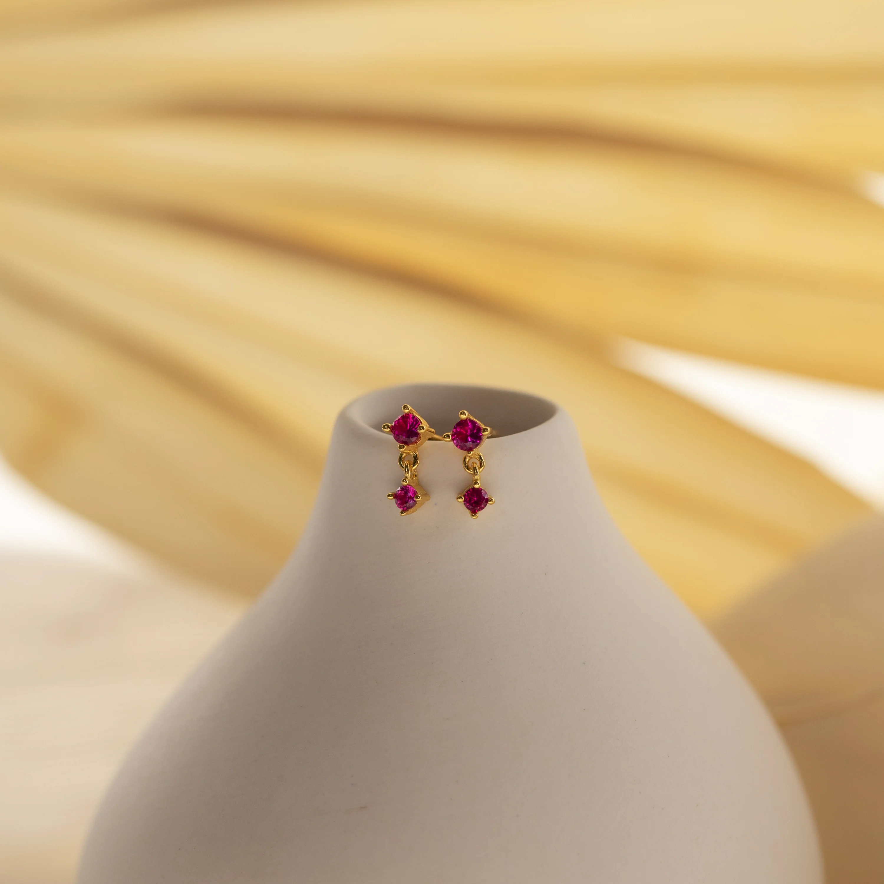Birthstone Drop Studs - Image 7
