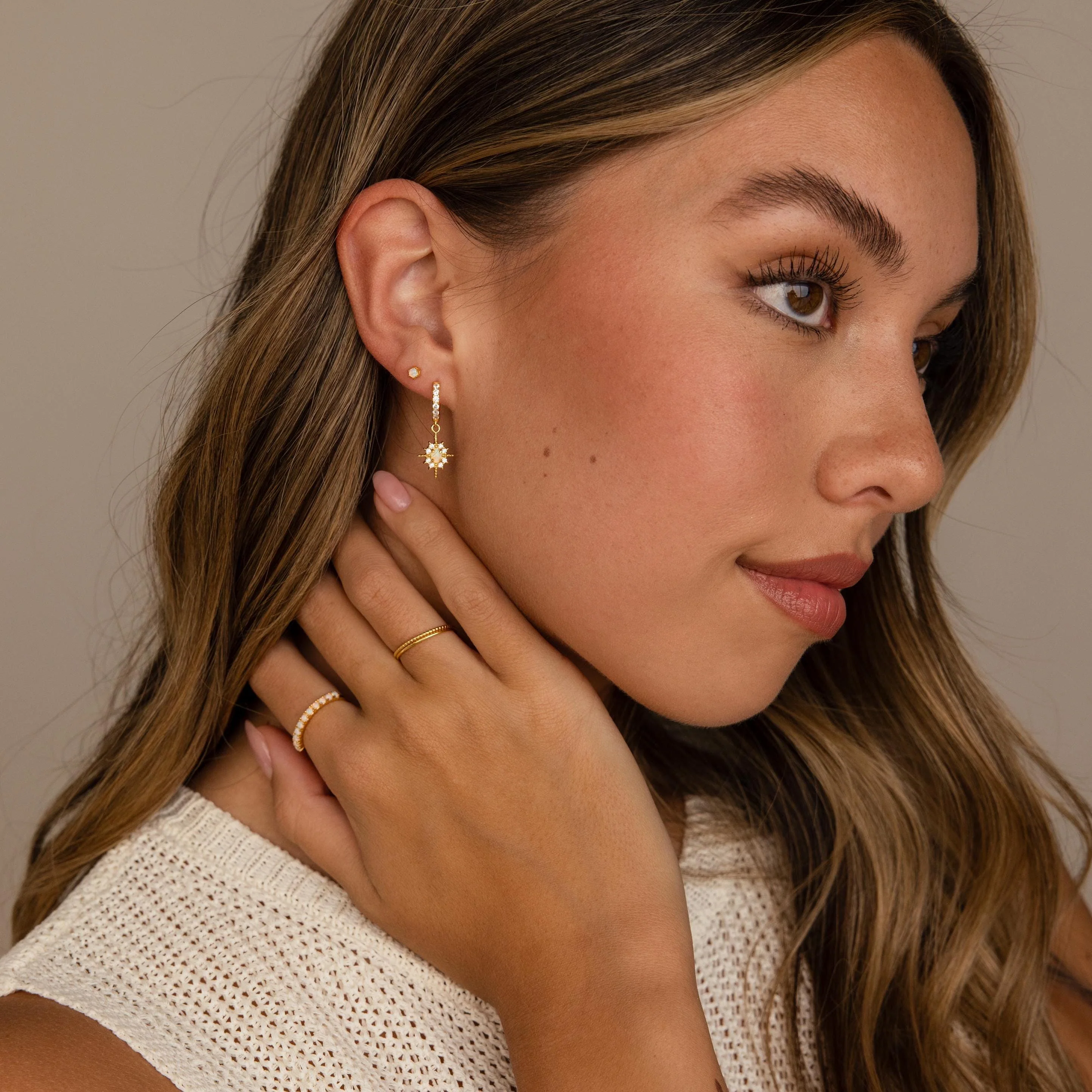 Ruby Flatback Studs - Image 6