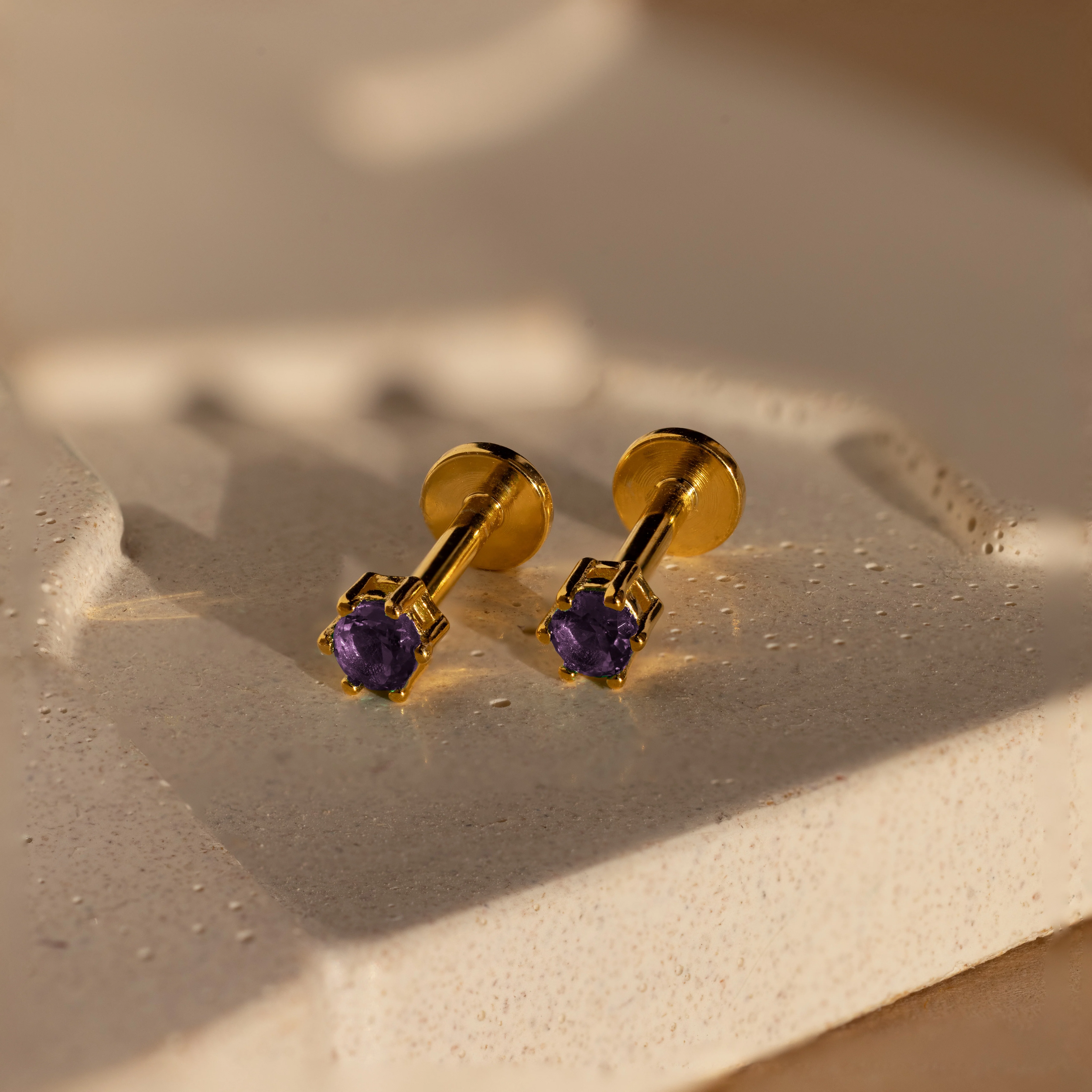 Birthstone Flatback Studs - Image 2