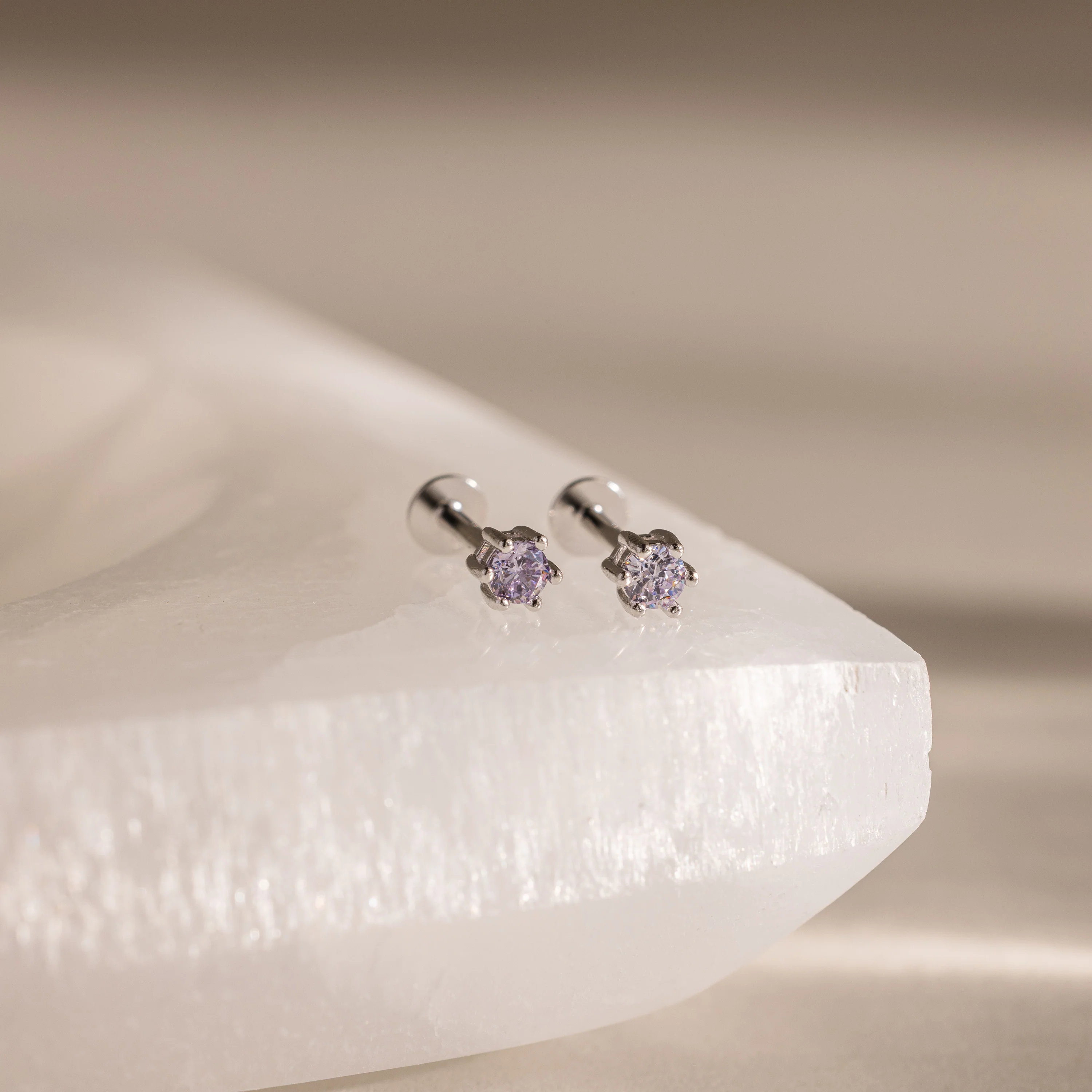 Alexandrite Flatback Studs - Image 3