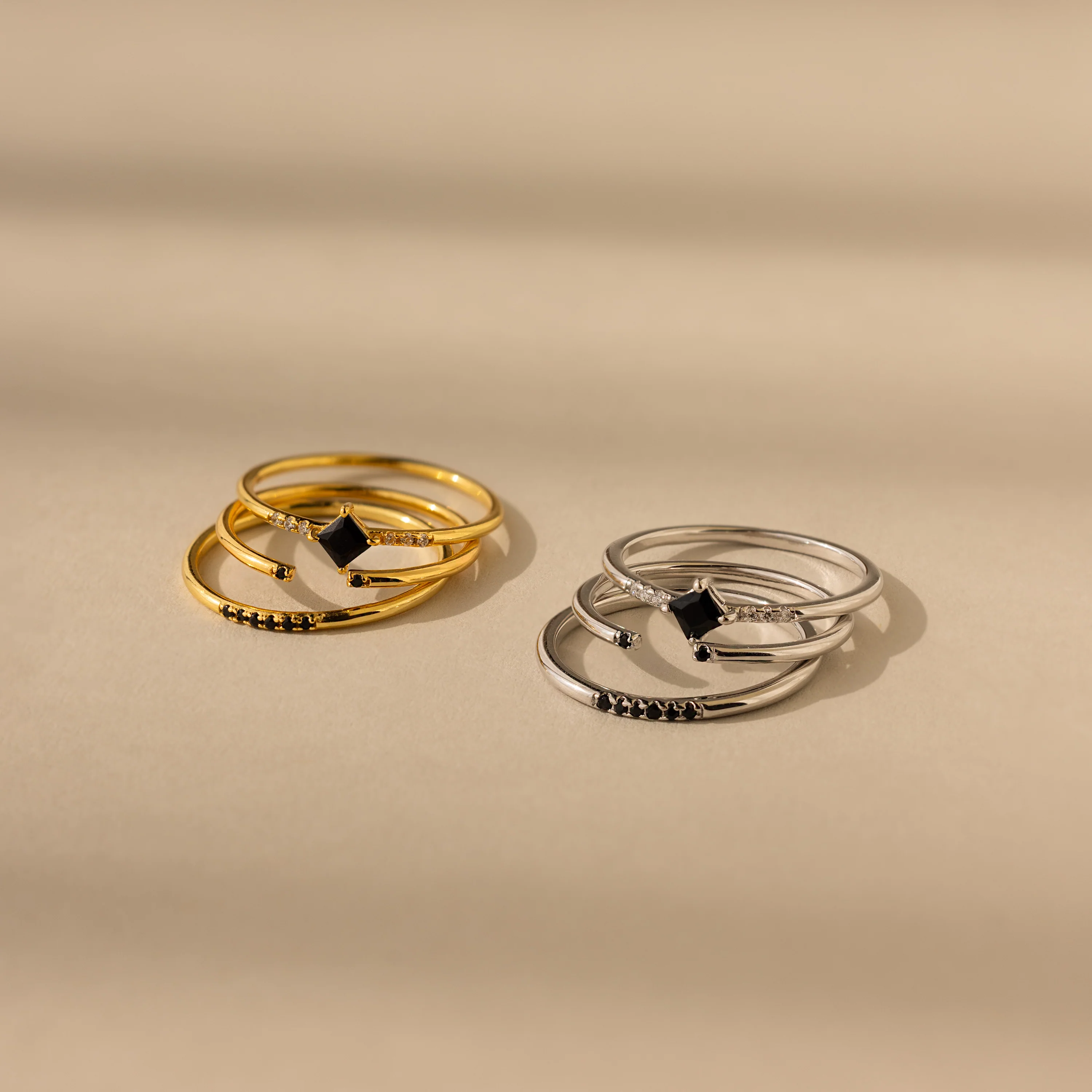 Black Abyss Ring Set - Image 6