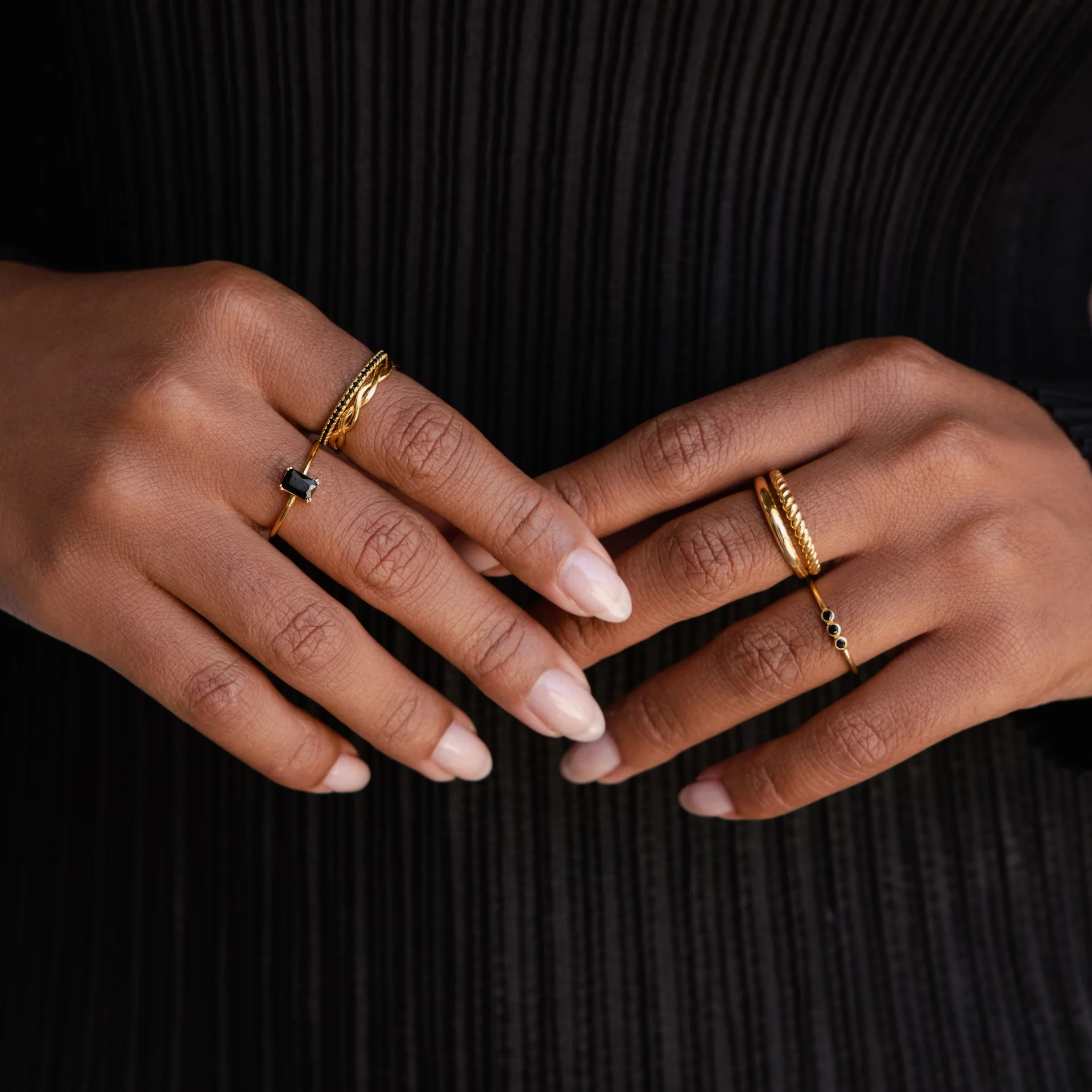 Black Emerald Ring - Image 6