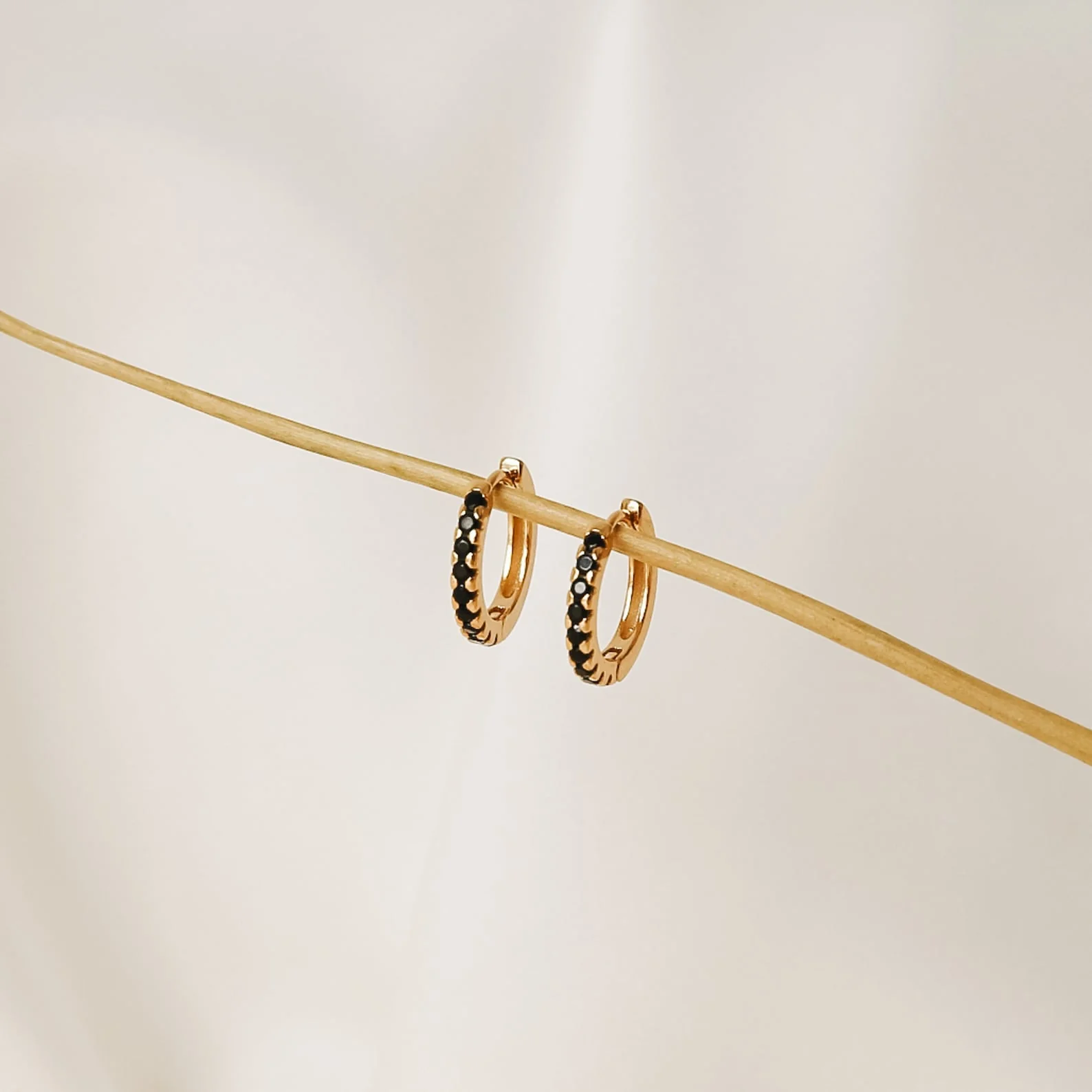 Black Onyx Hoops Bundle - Image 4