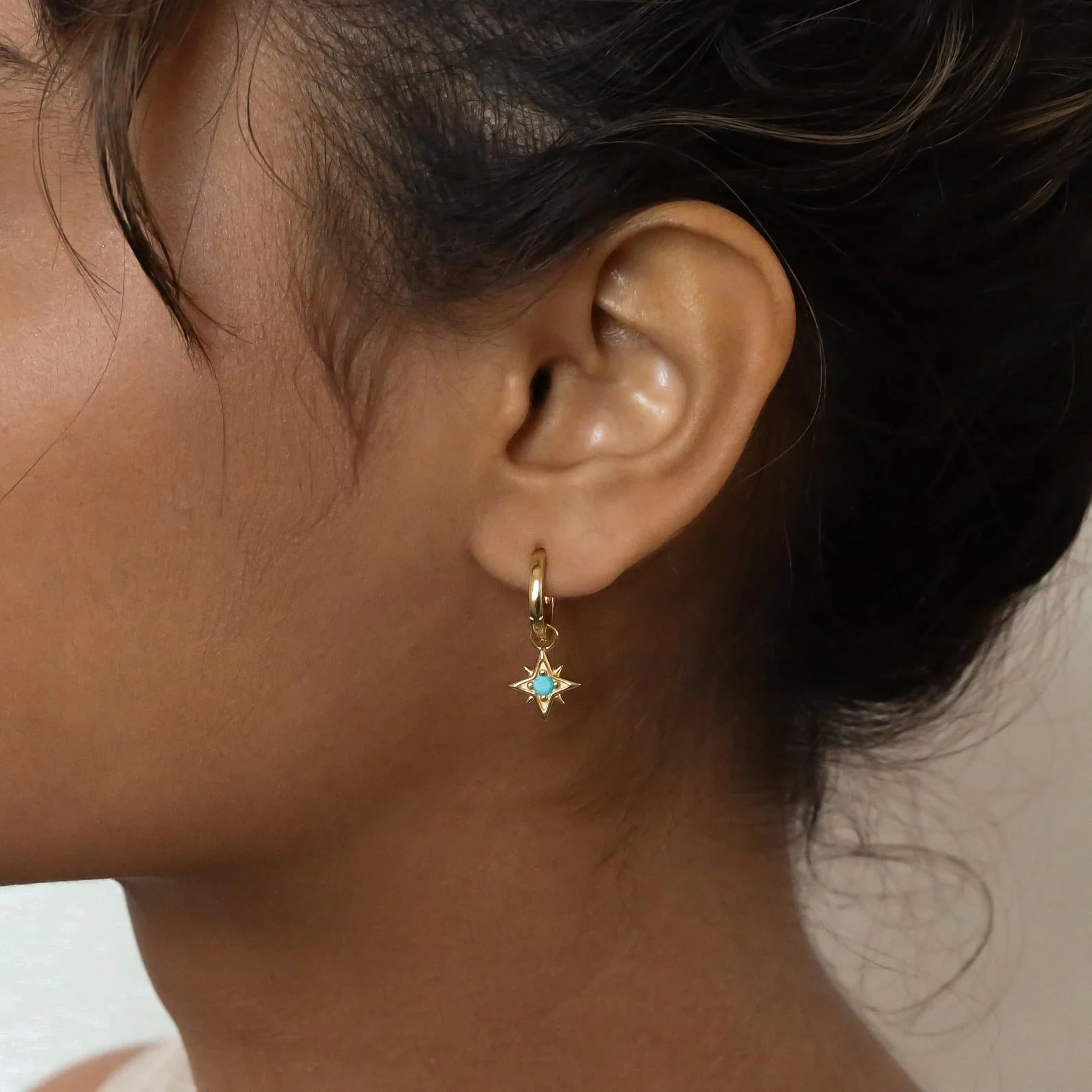 Boho Turquoise Earring Set - Image 4