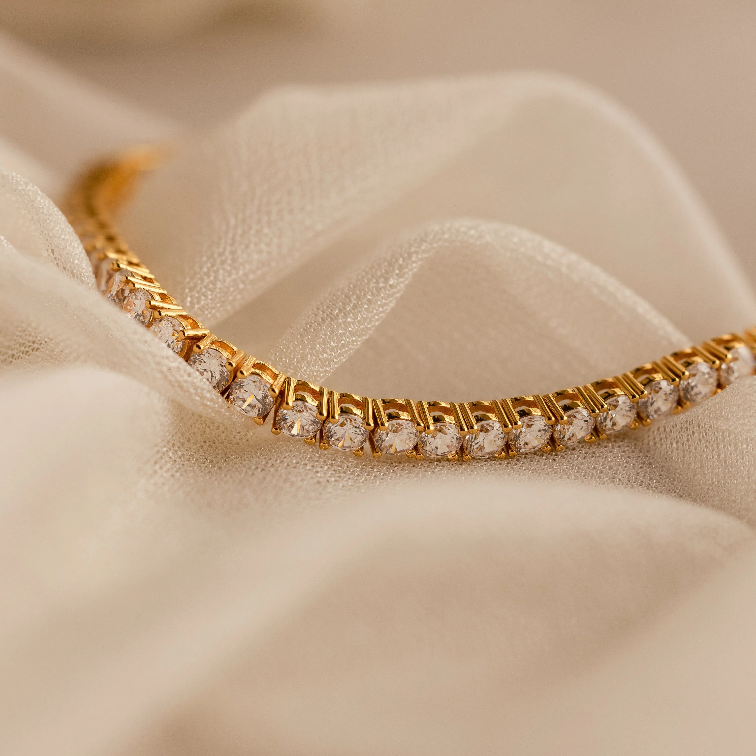 Bold Diamond Tennis Bracelet - Image 5