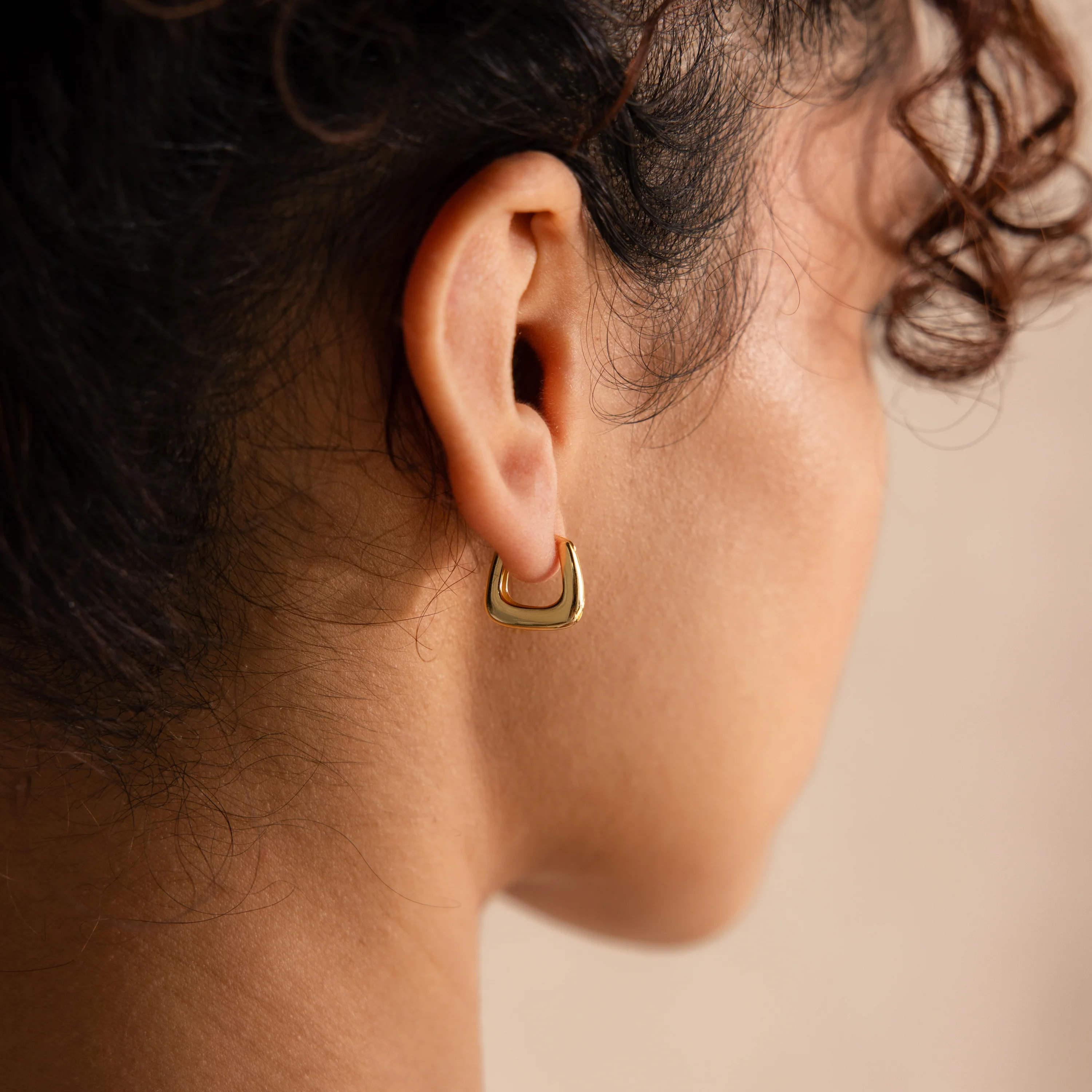 Bold Geometric Hoops - Image 3