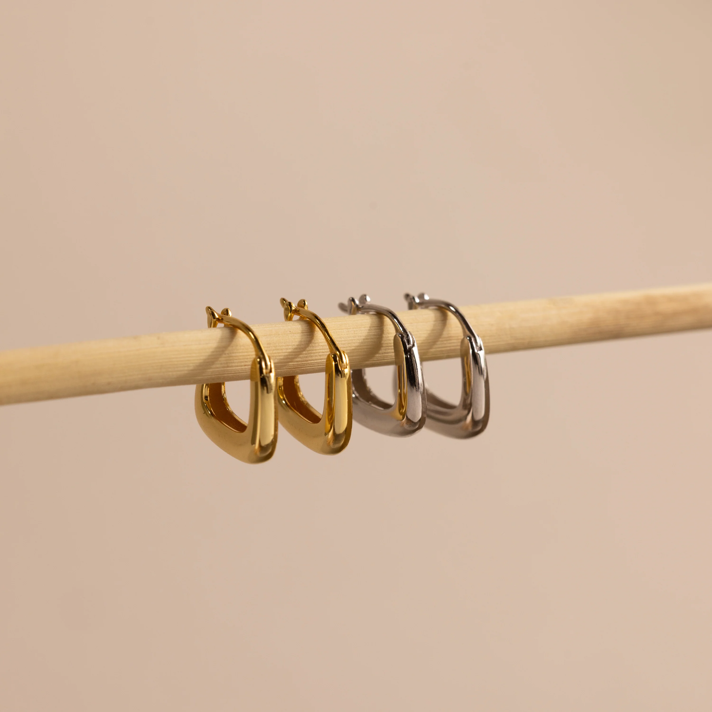 Bold Geometric Hoops - Image 8