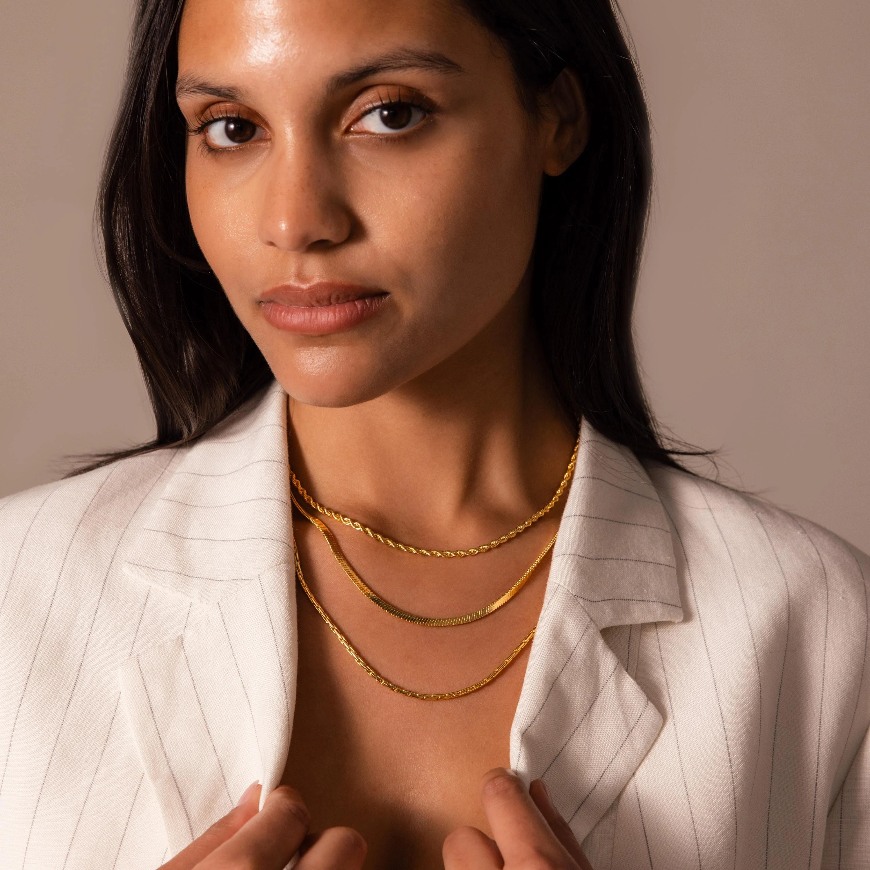 Bold Snake Chain Necklace - Image 5