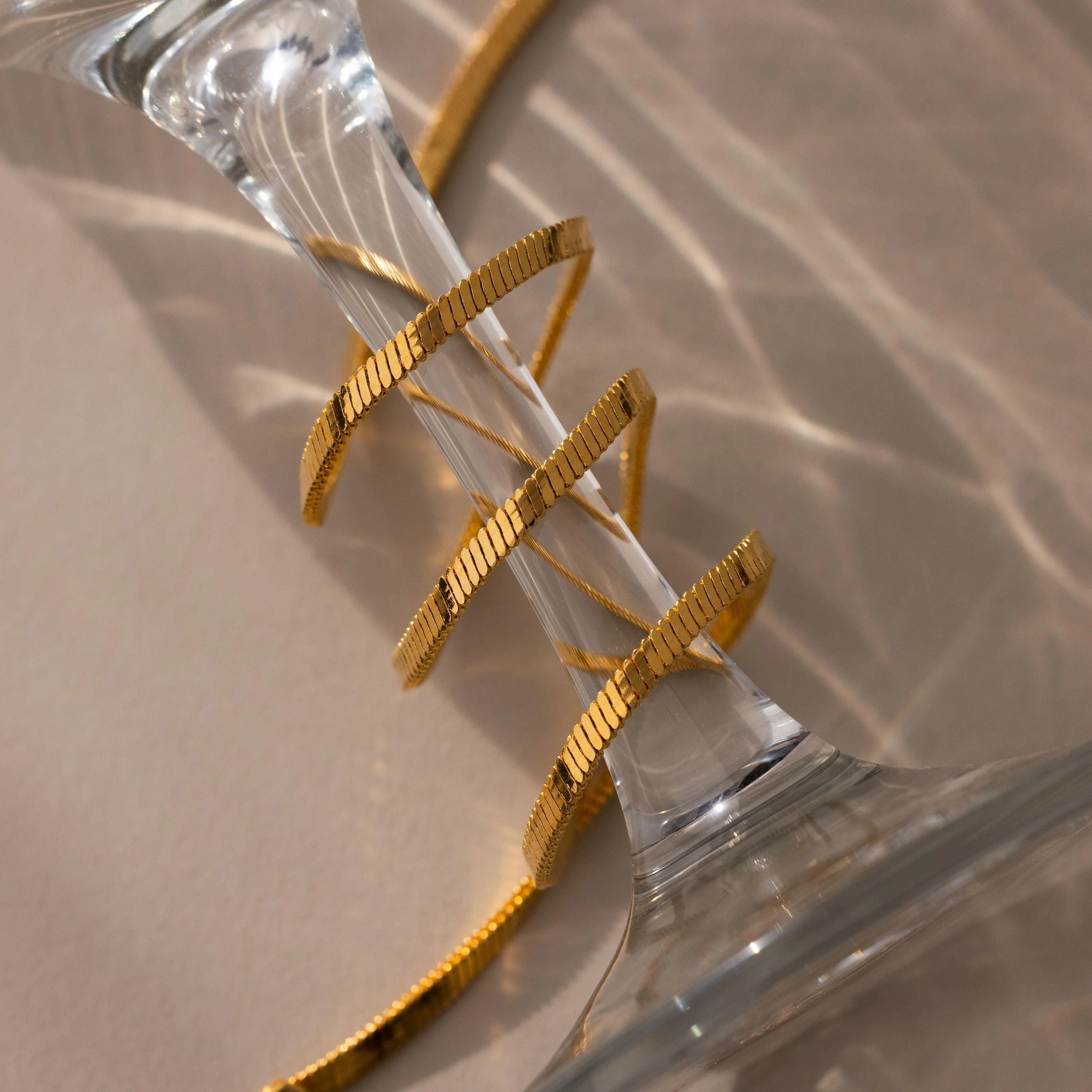Bold Snake Chain Necklace - Image 8