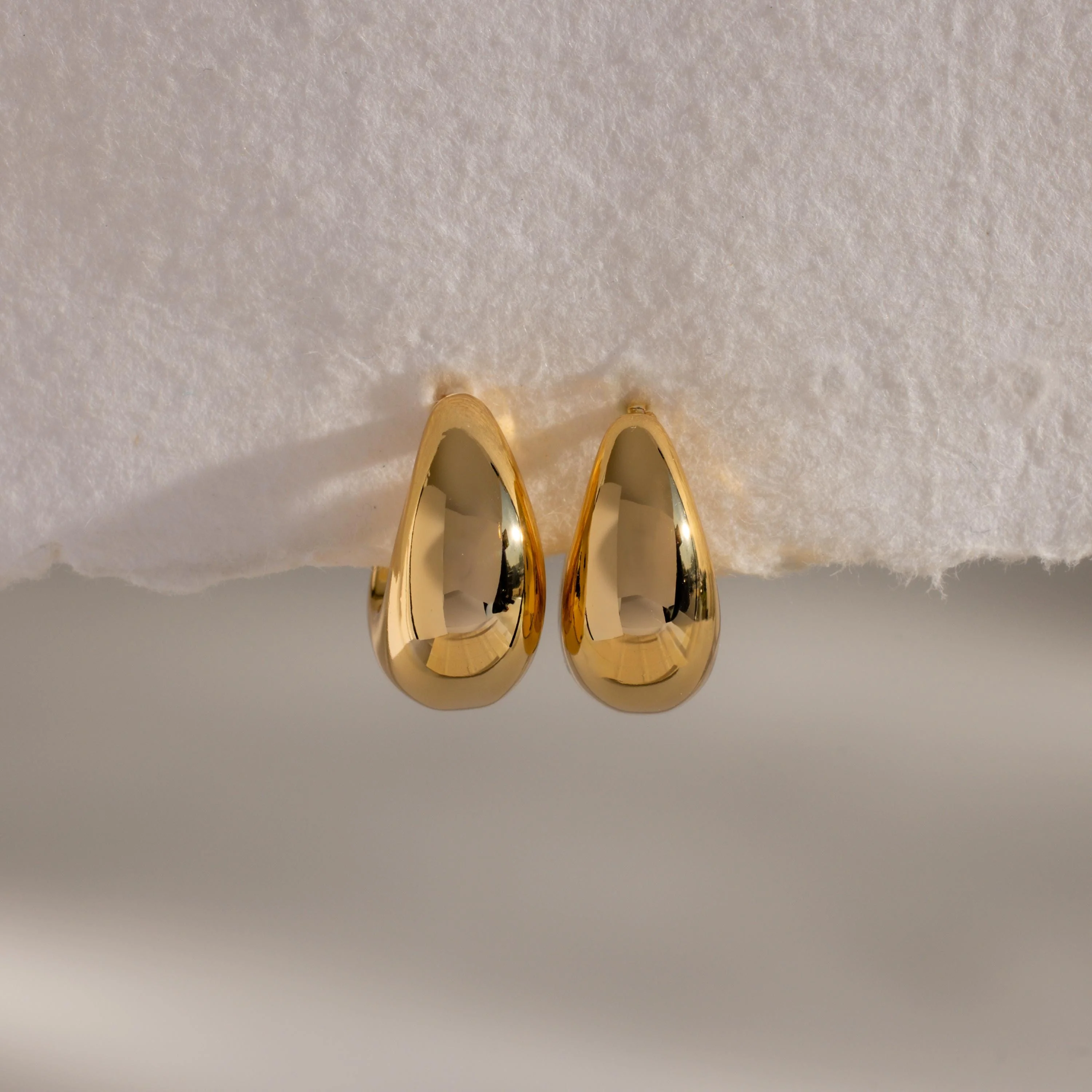 Bold Teardrop Earrings - Image 2