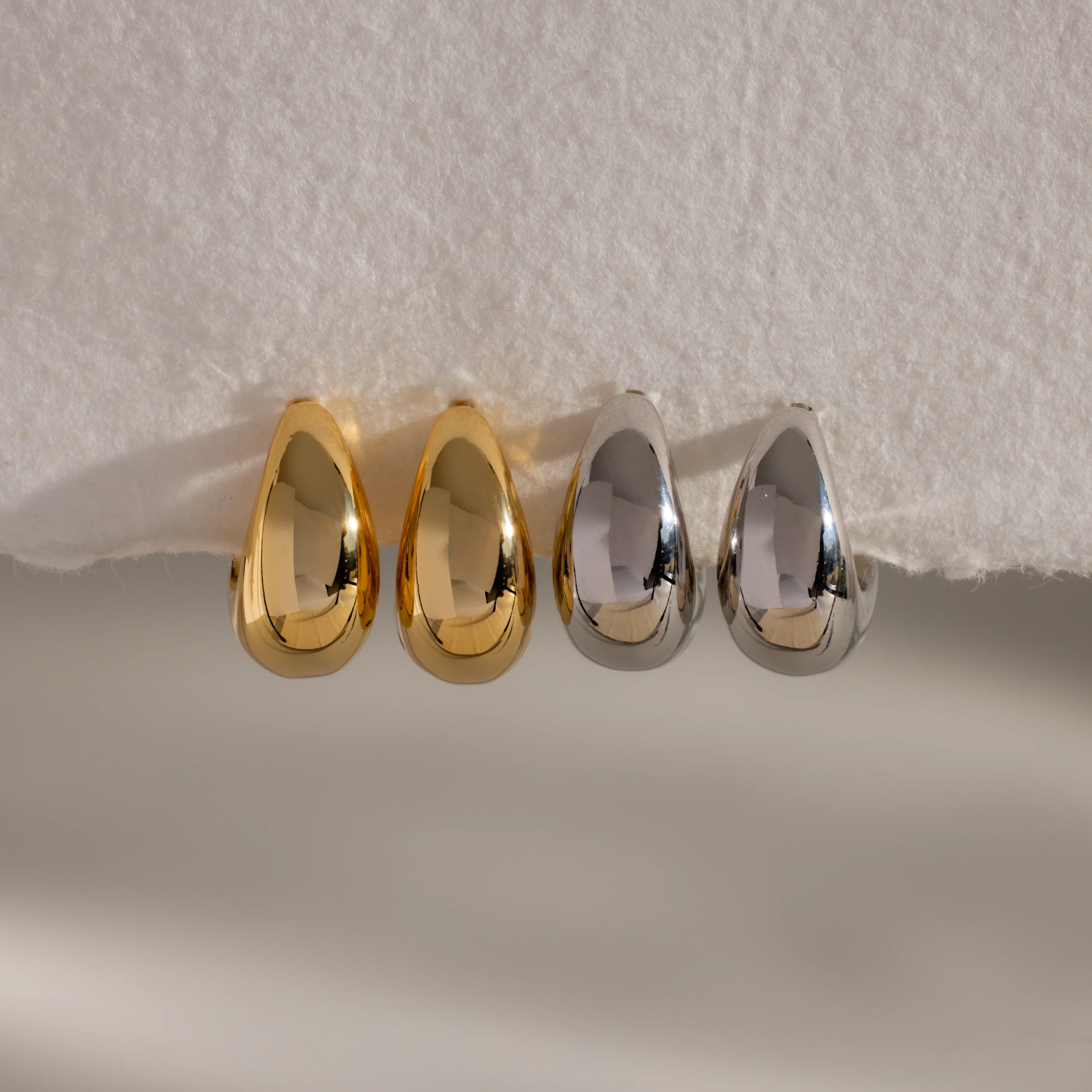 Bold Teardrop Earrings - Image 8