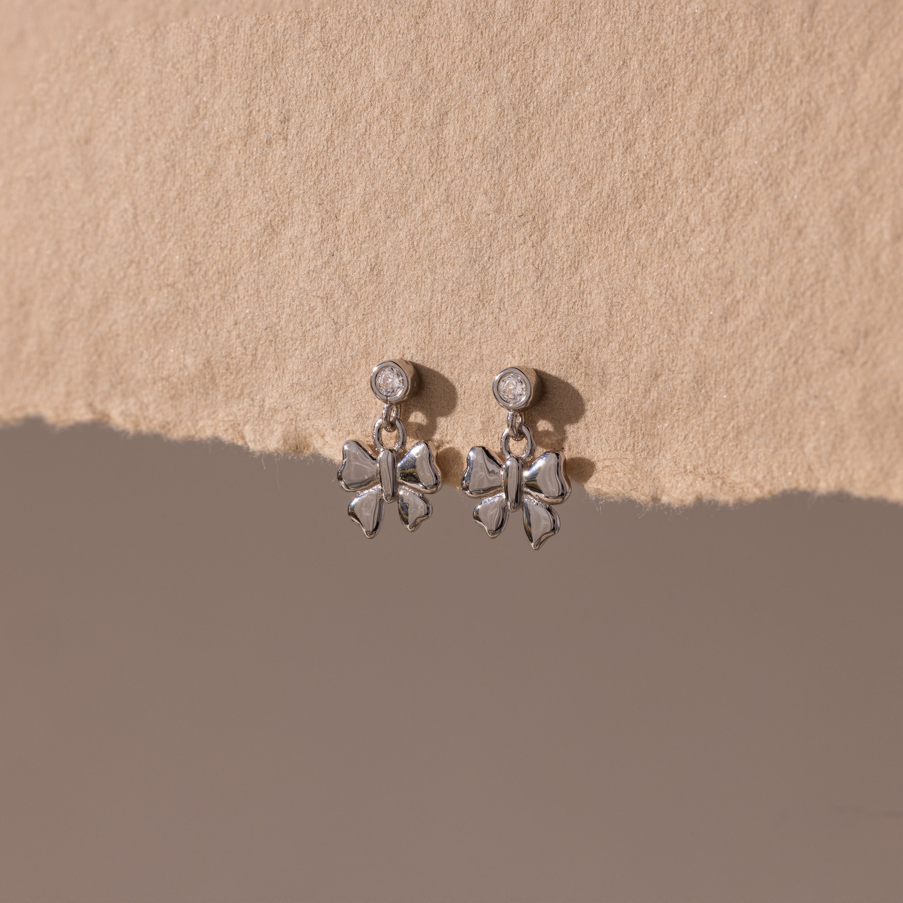 Bow Drop Studs - Image 2