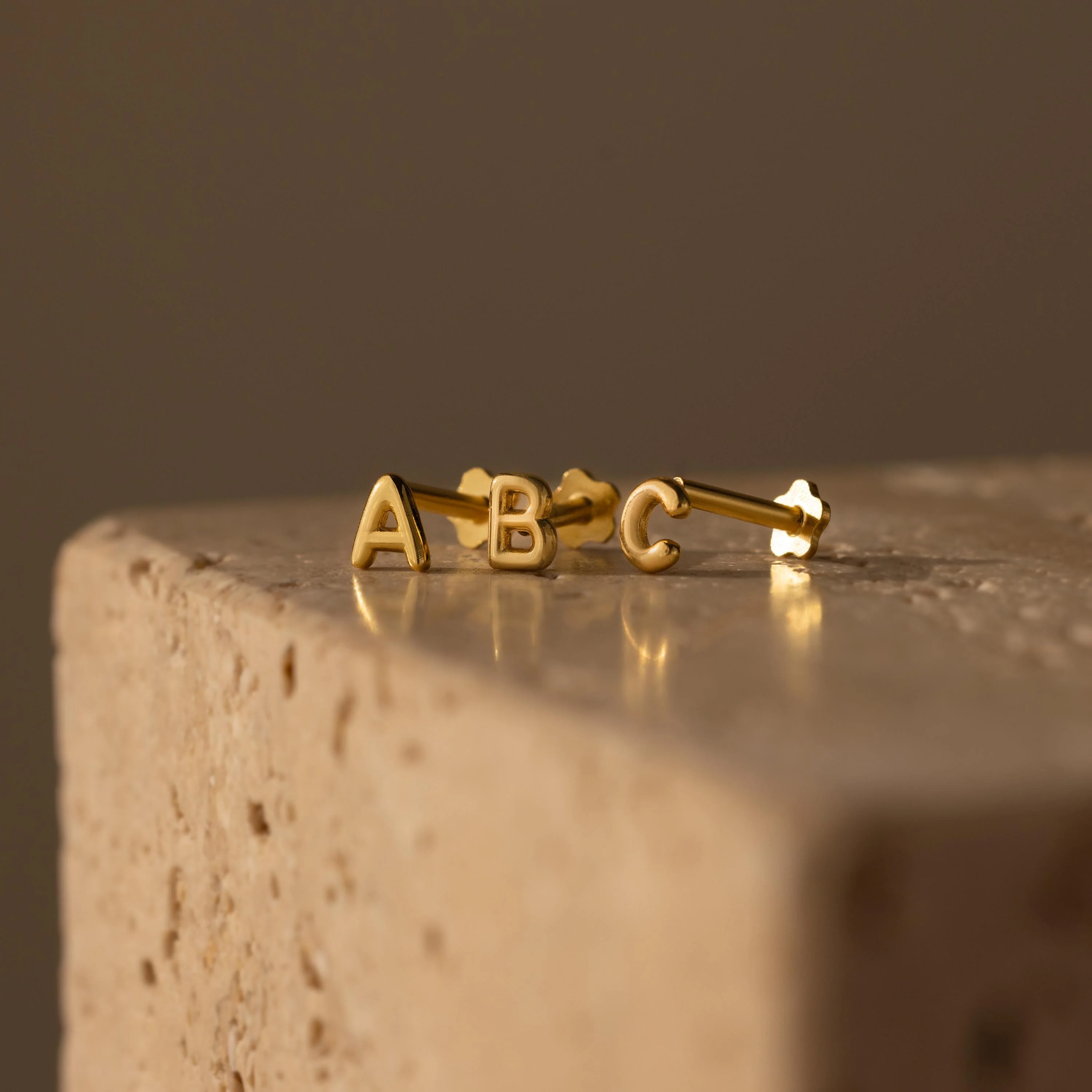 Bubble Initial Flatback Studs - Image 3