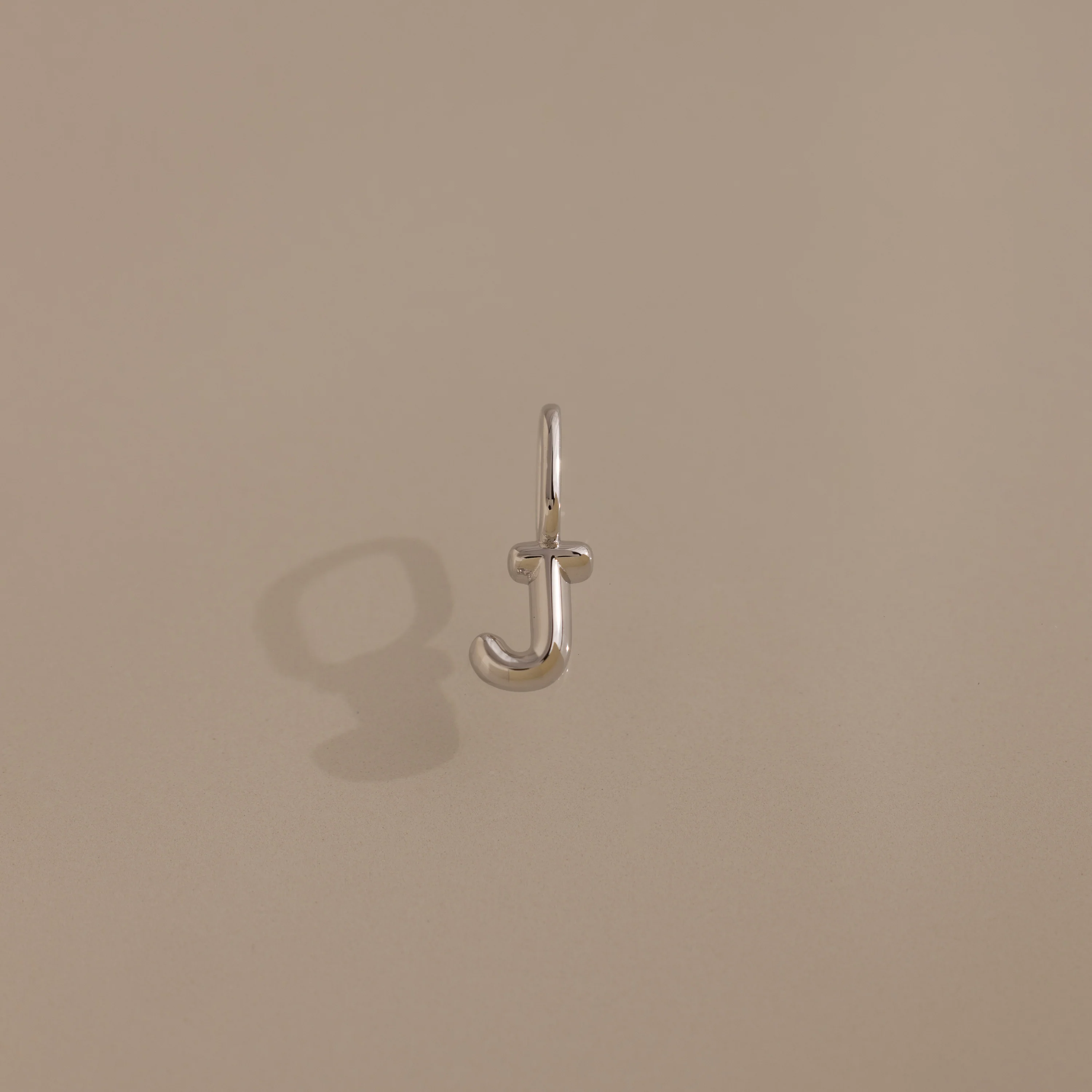 Bubble Letter Charm in Silver - Image 13