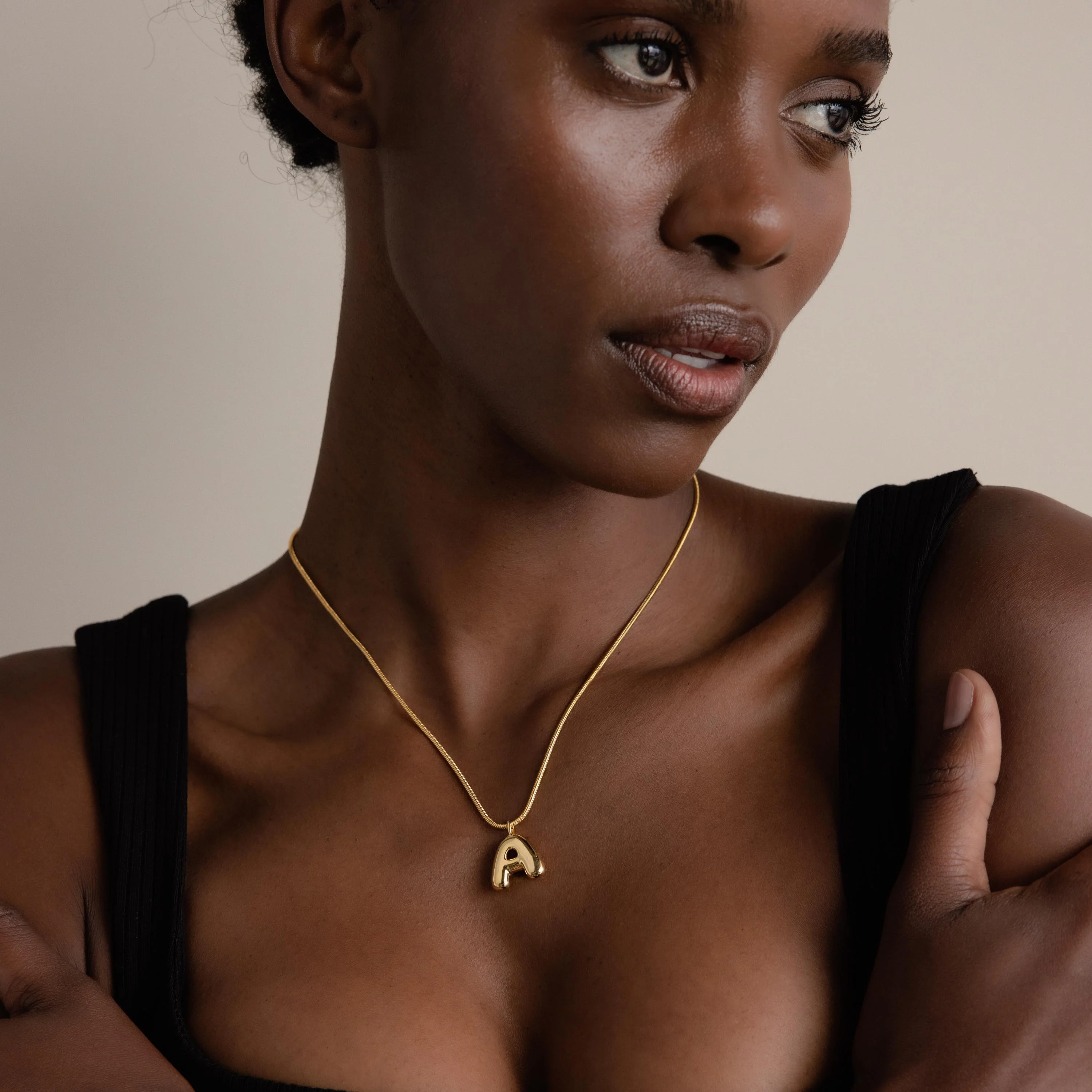 Bubble Letter Necklace - Image 7