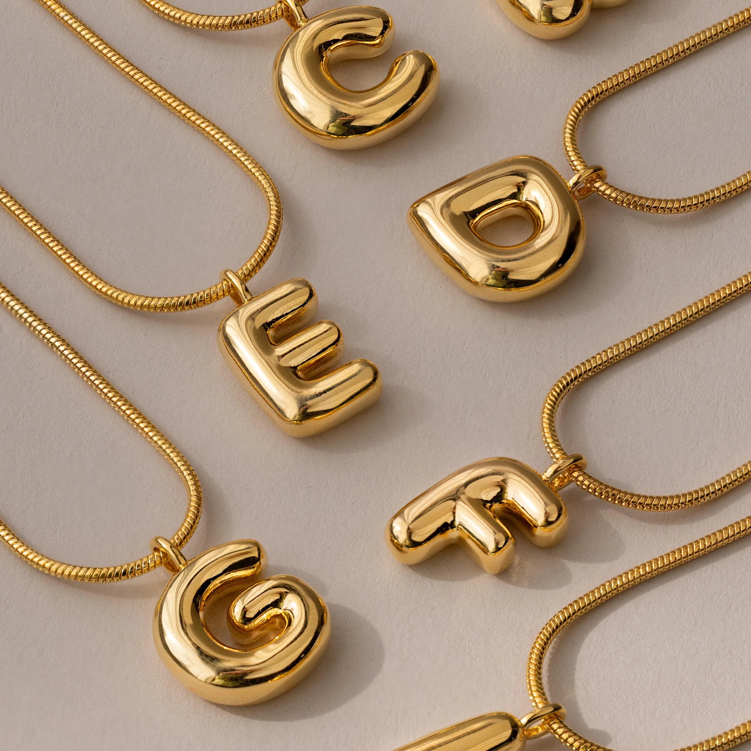 Bubble Letter Necklace - Image 8