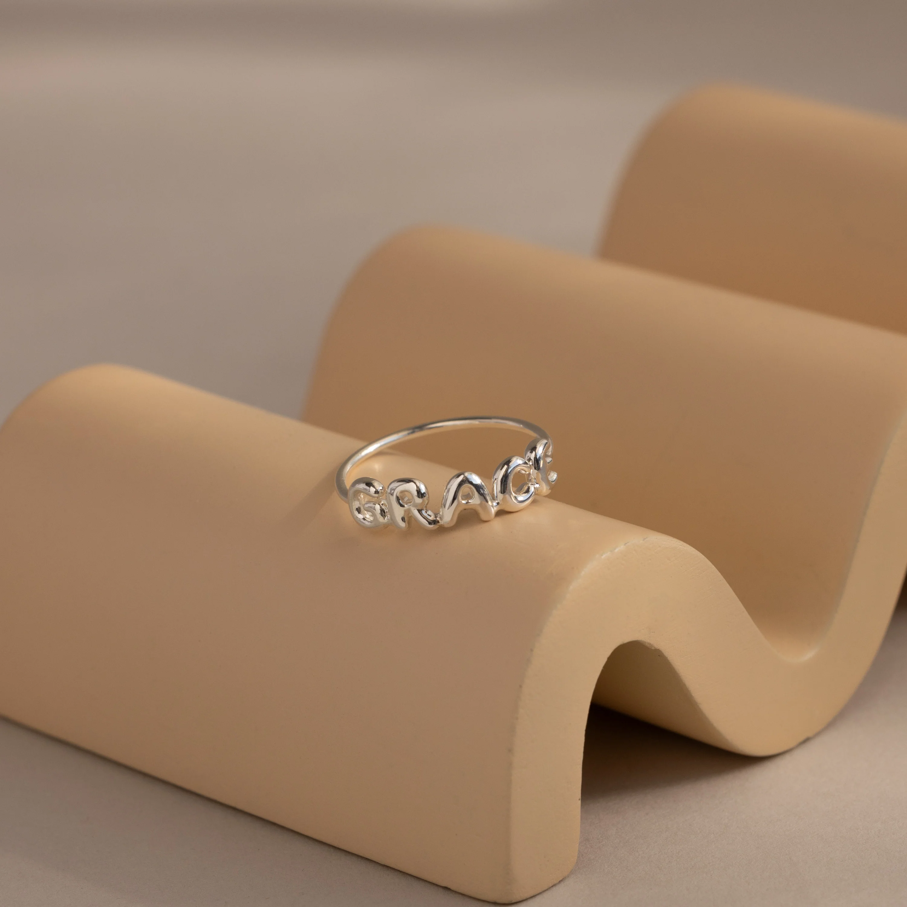 Bubble Name Ring - Image 3