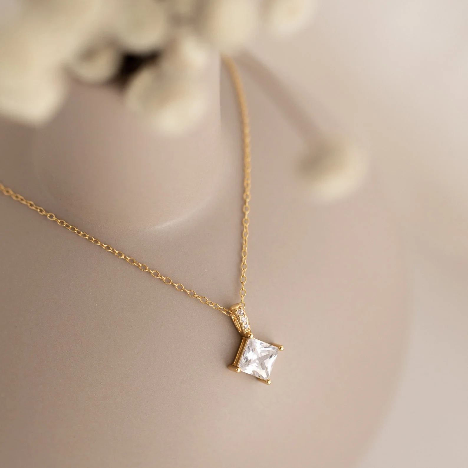 Carina Diamond Necklace - Image 3