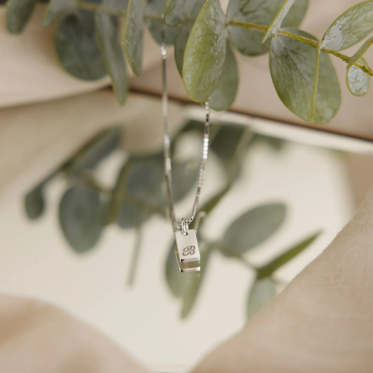 Carrie Mini Tag Necklace - Image 3