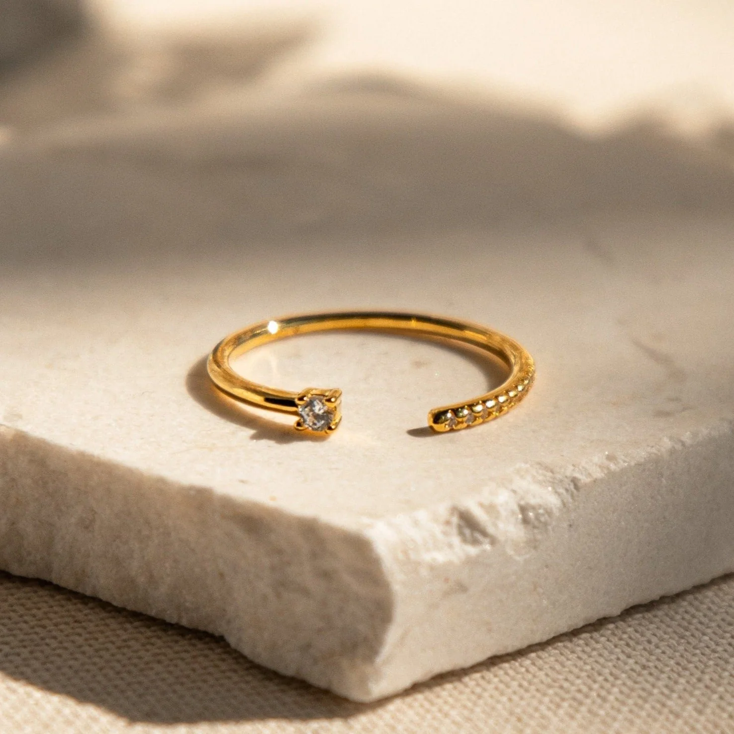 Cecilia Pave Ring - Image 3