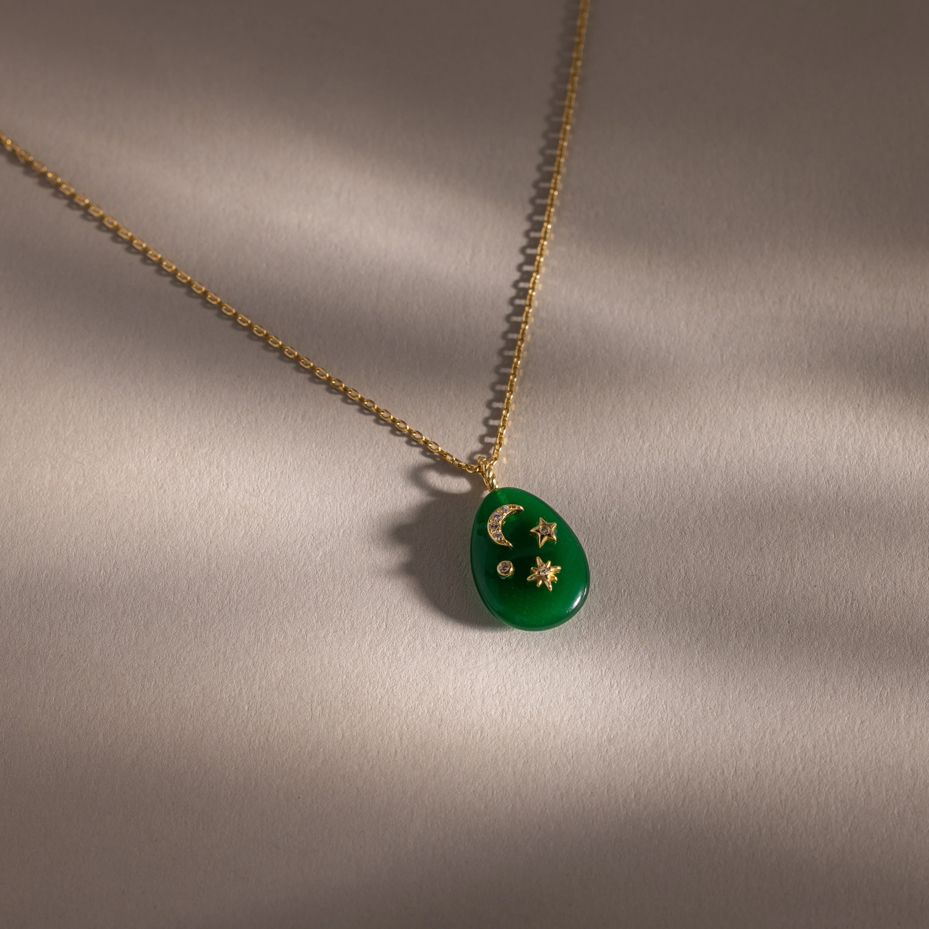 Celestial Jade Pendant Necklace - Image 7