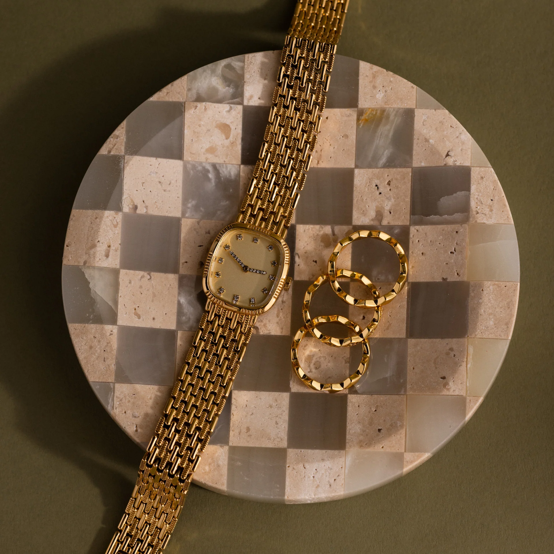 Checkered Jewelry Dish - Image 5