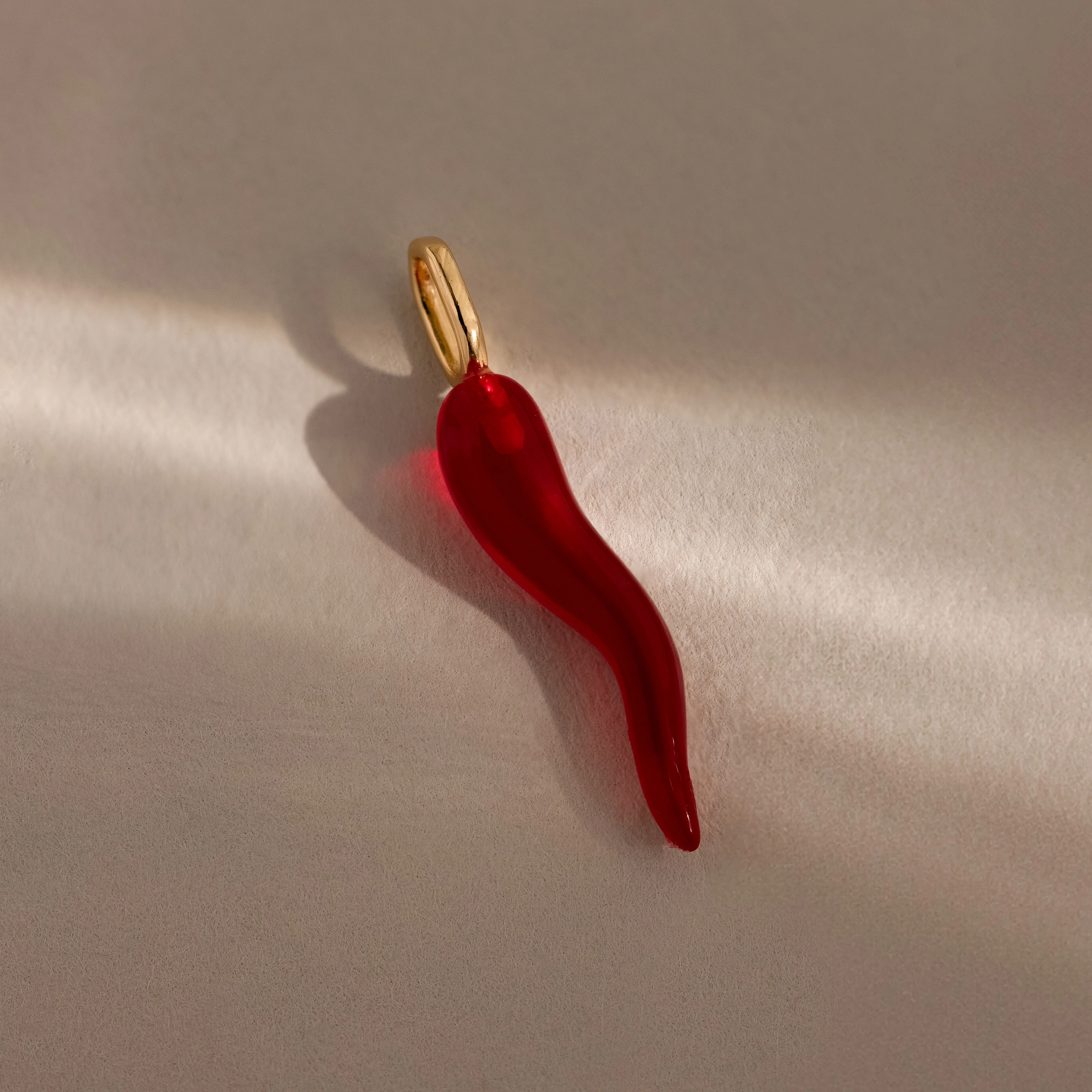 Chili Pepper Charm in 18K Gold - Image 7