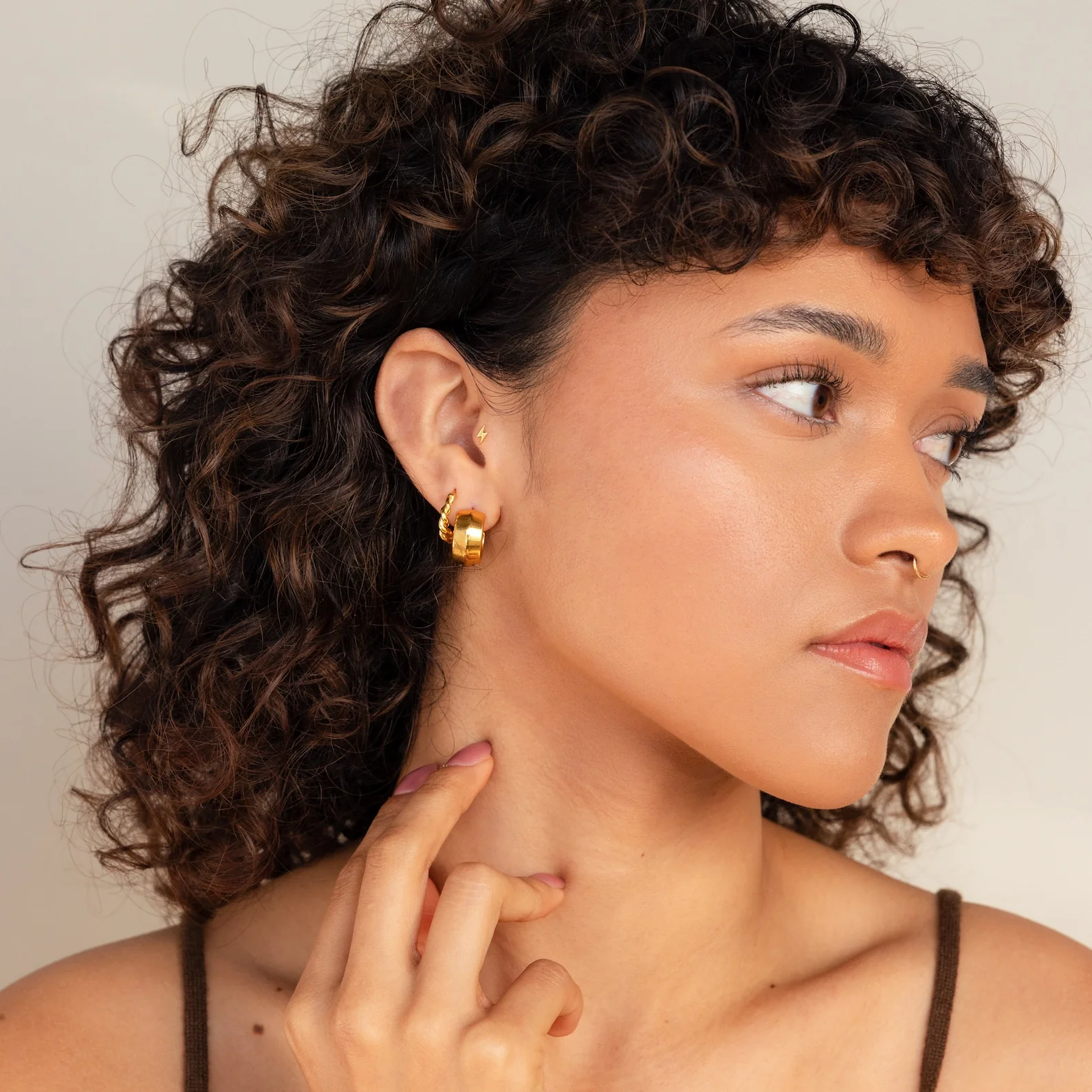 Chunky Bold Hoops - Image 4
