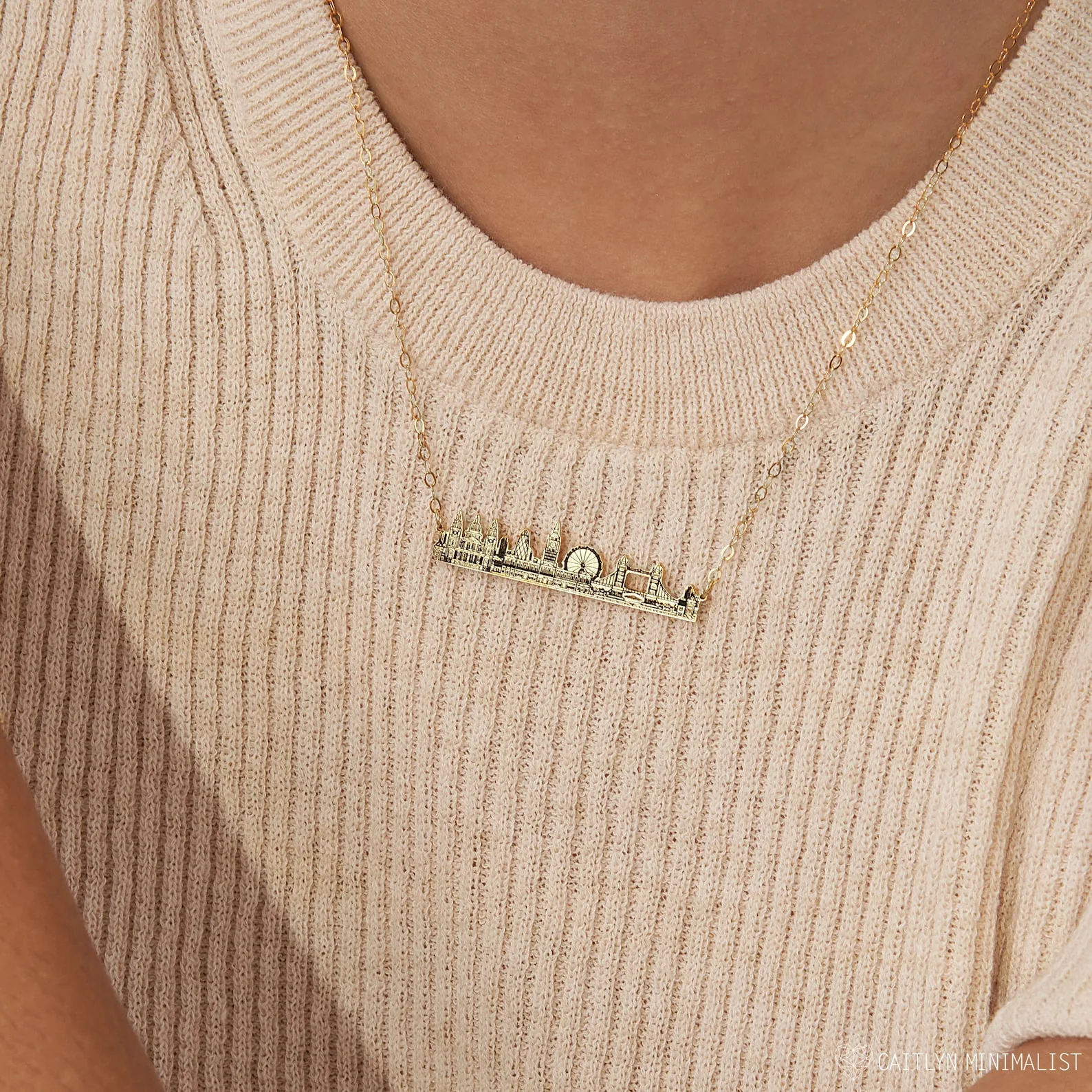 City Skyline Necklace - Image 4