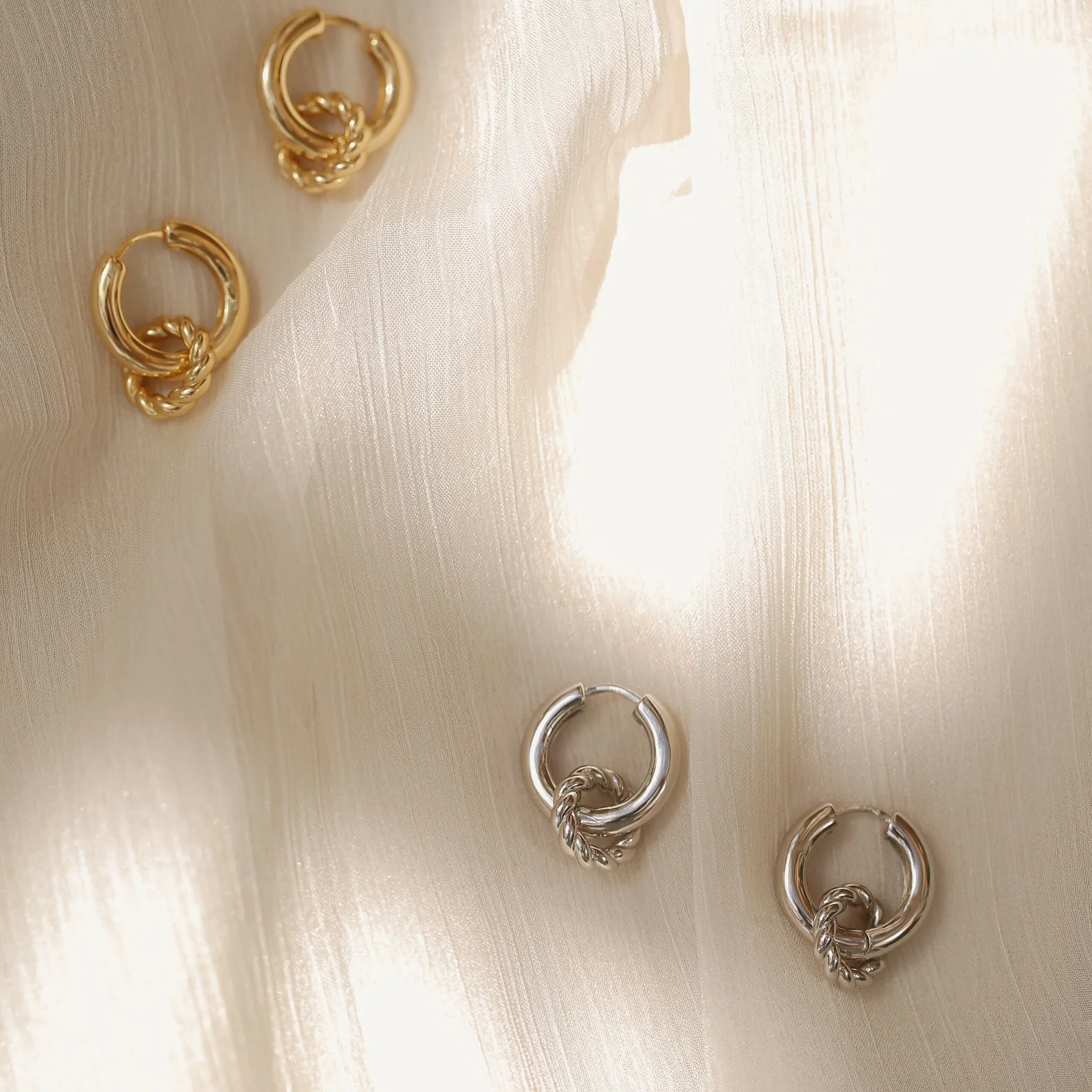 Claire Duo Hoops - Image 5