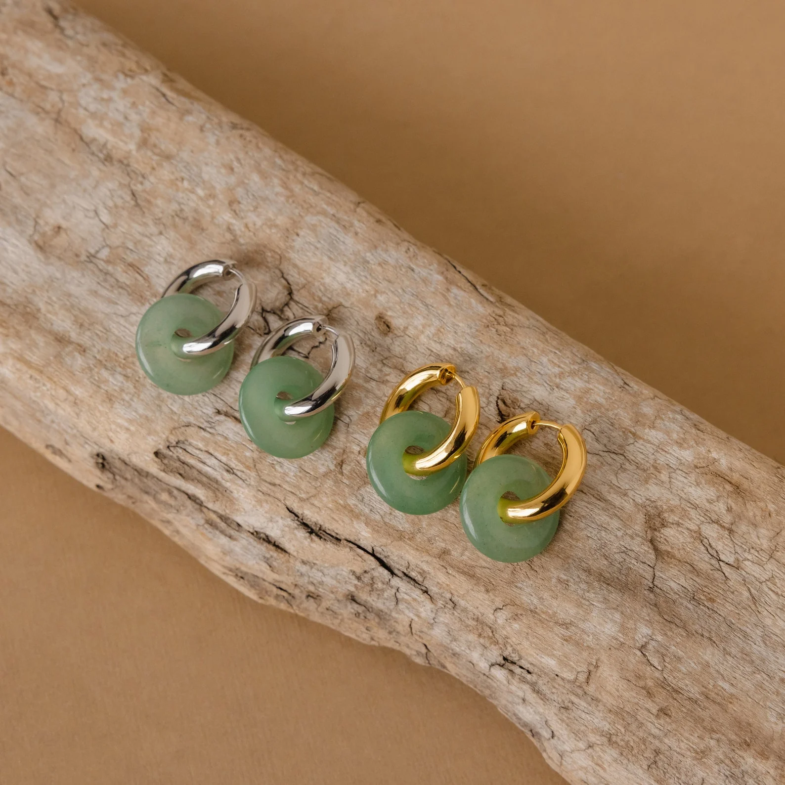 Clara Jade Duo Hoops - Image 3